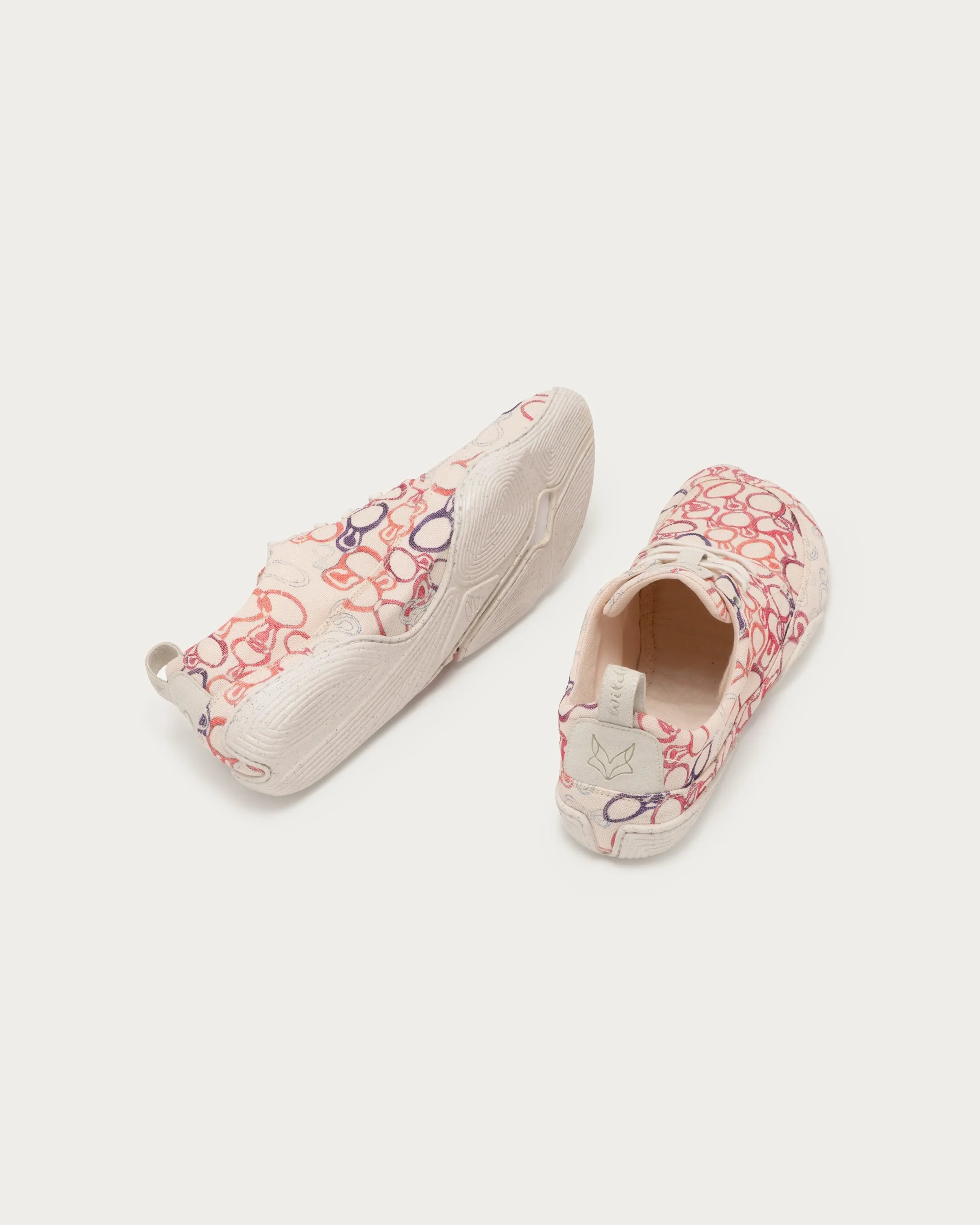 Wildling Shoes Tanuki Asawa slip-on carta washi multicolore