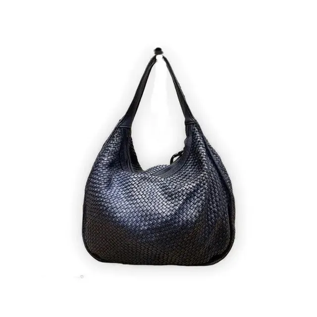 Sandro Barbera BA2102 Borsa Donna Pelle Nera 32x33x13