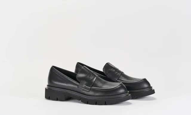Sandro Barbera Very 06 Stringate Donna Nero pelle loafer