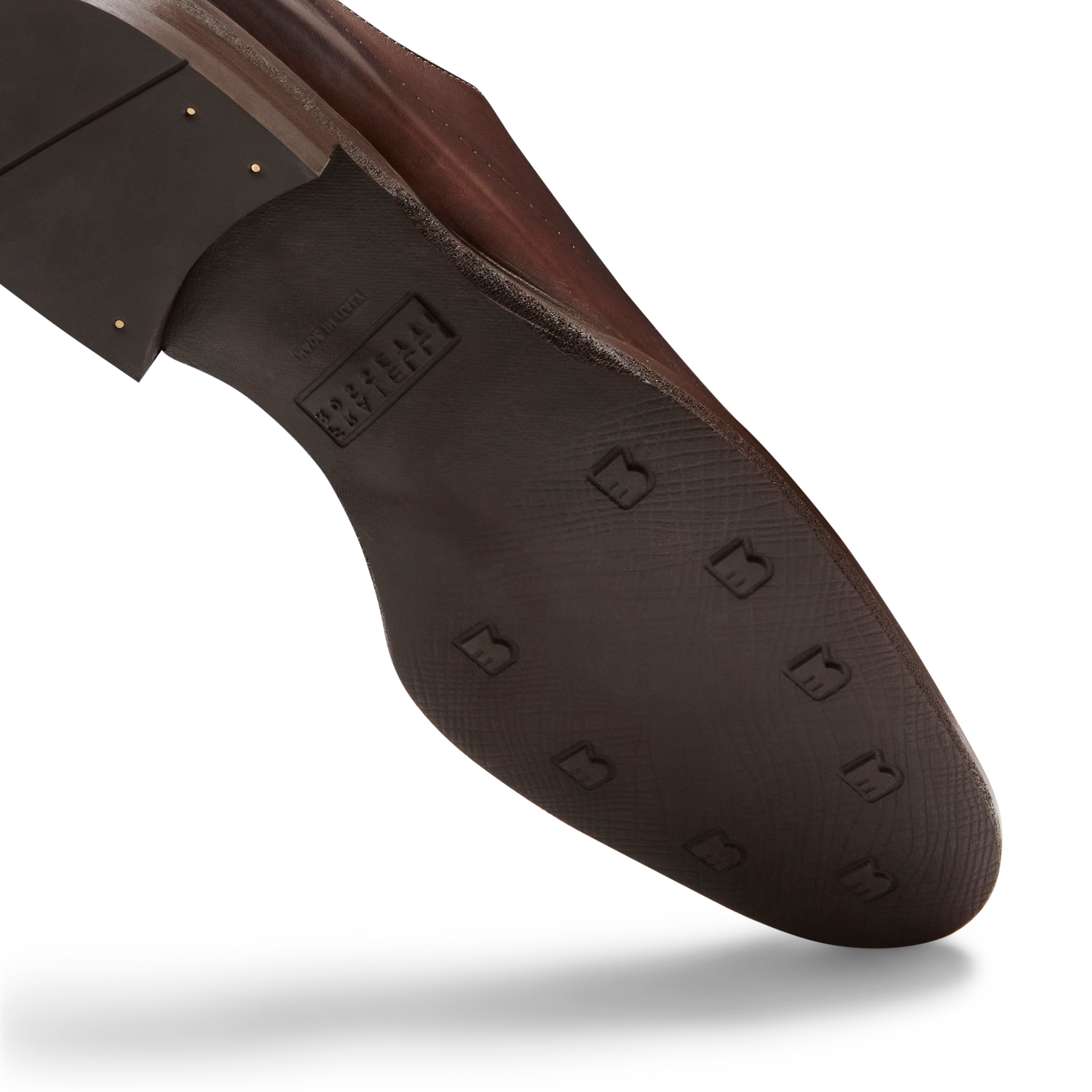 F.lli Rossetti Slipper Uomo Pelle Mogano 15261