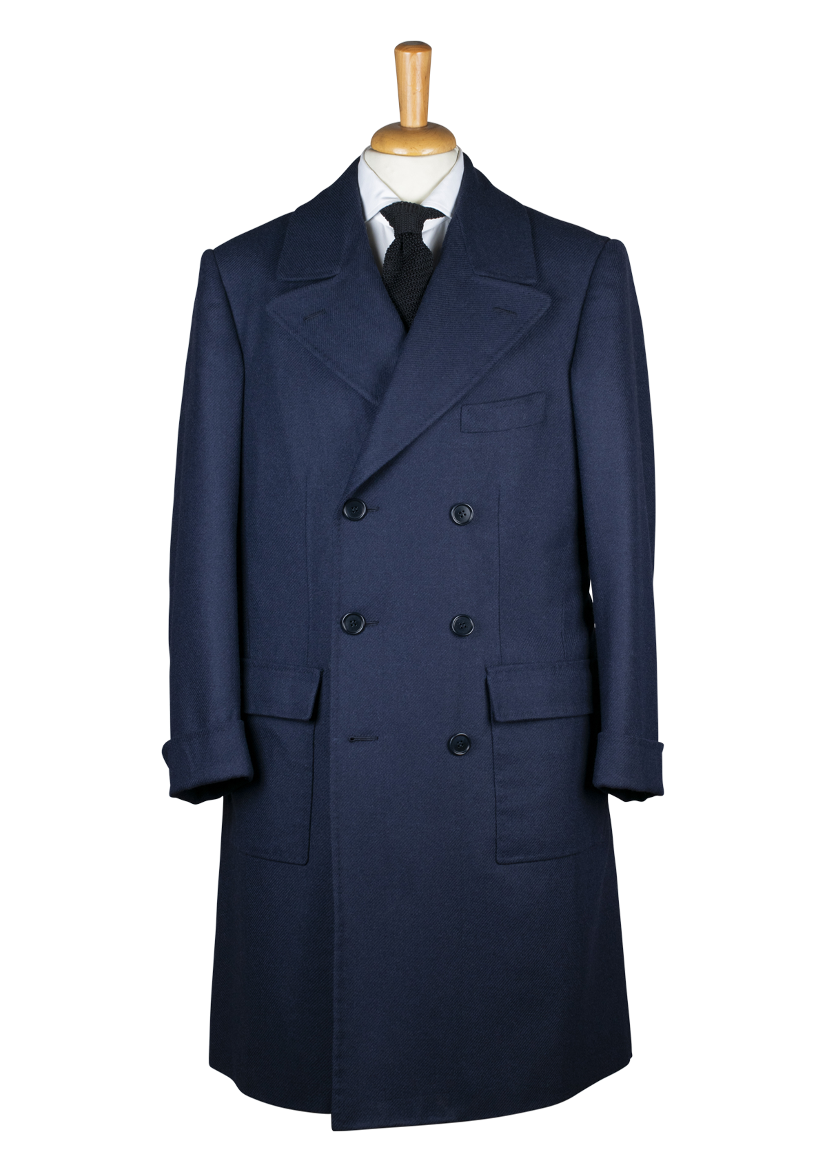 Stefano Bemer Overcoats SV4007 cappotto lana blu 50