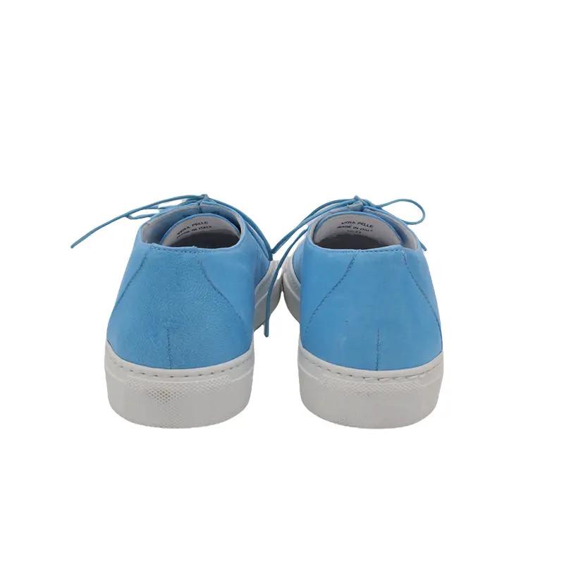 Sandro Barbera Spring francesina donna pelle azzurra