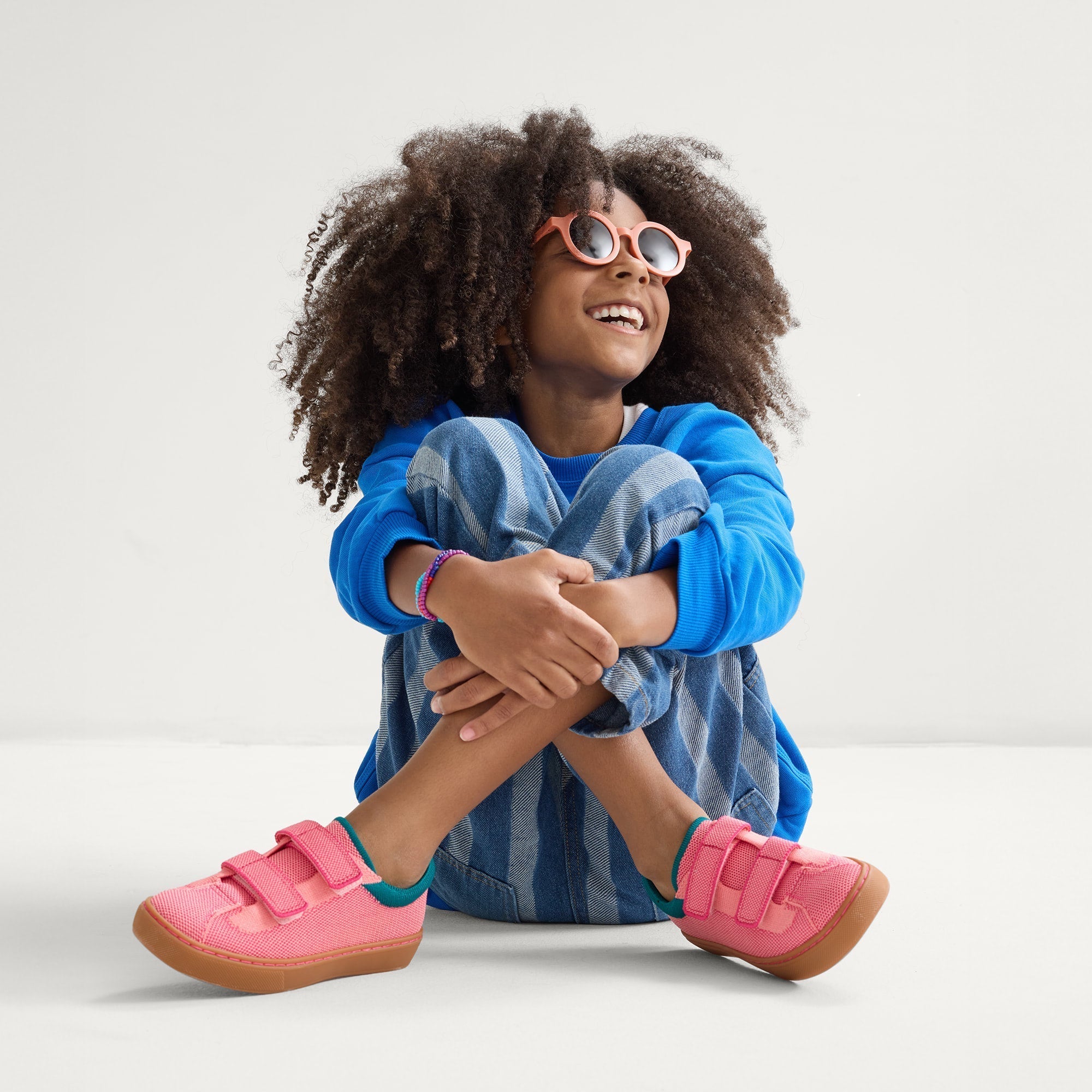 Rothy's The Kids Strap Sneaker sneakers bambina Watermelon velcro