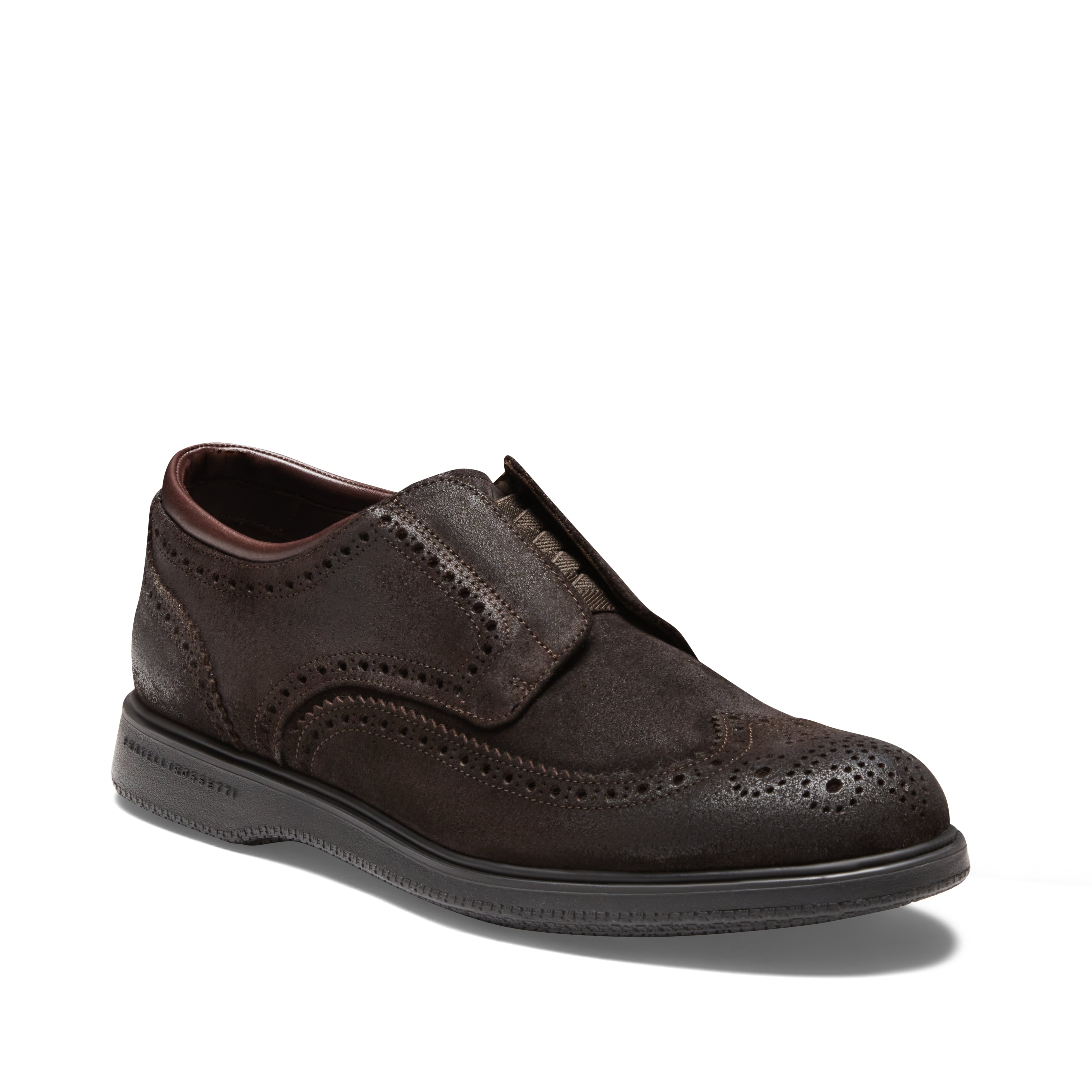 F.lli Rossetti Derby Brogue 47508 scarpe uomo cacao