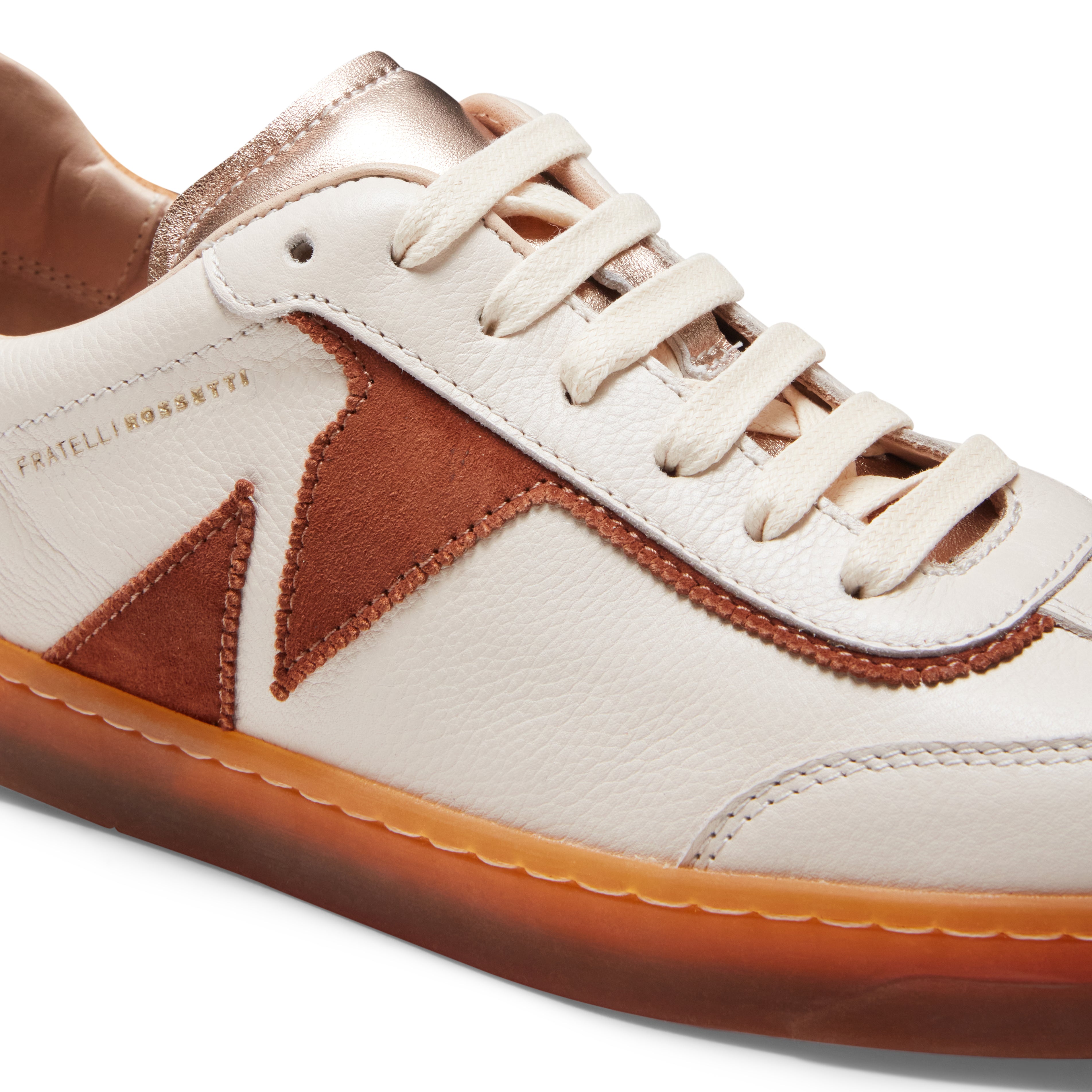 F.lli Rossetti 77213 Sneaker Pelle Donna Latte Bianca