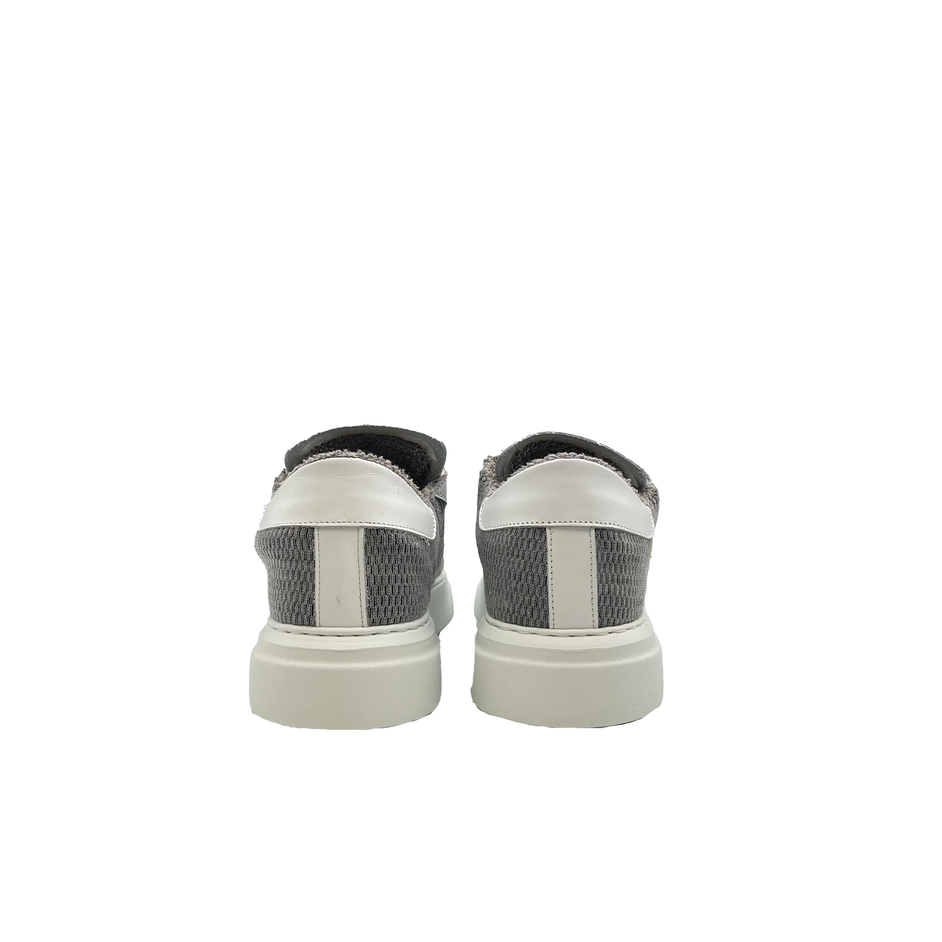 Sandro Barbera Wooly 1100 sneaker grigio lana merino