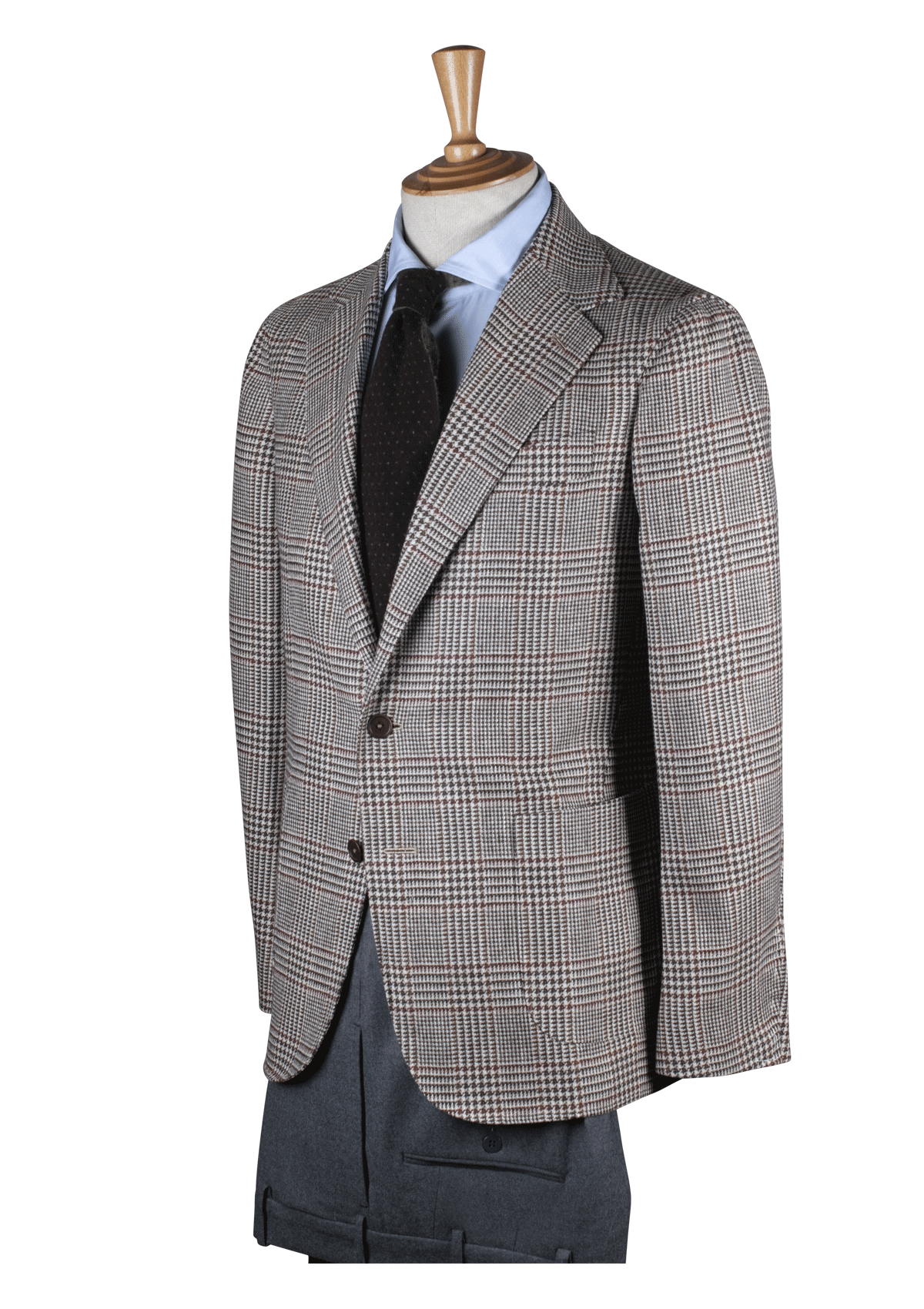 Stefano Bemer Blazers SV2126 giacca lana quadri 50