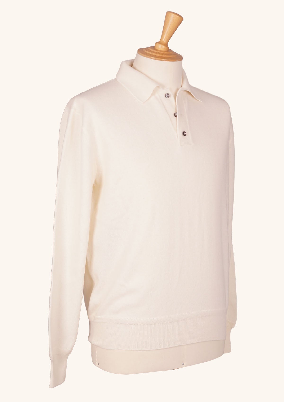 Stefano Bemer Polos W26SB201 polo cashmere crema