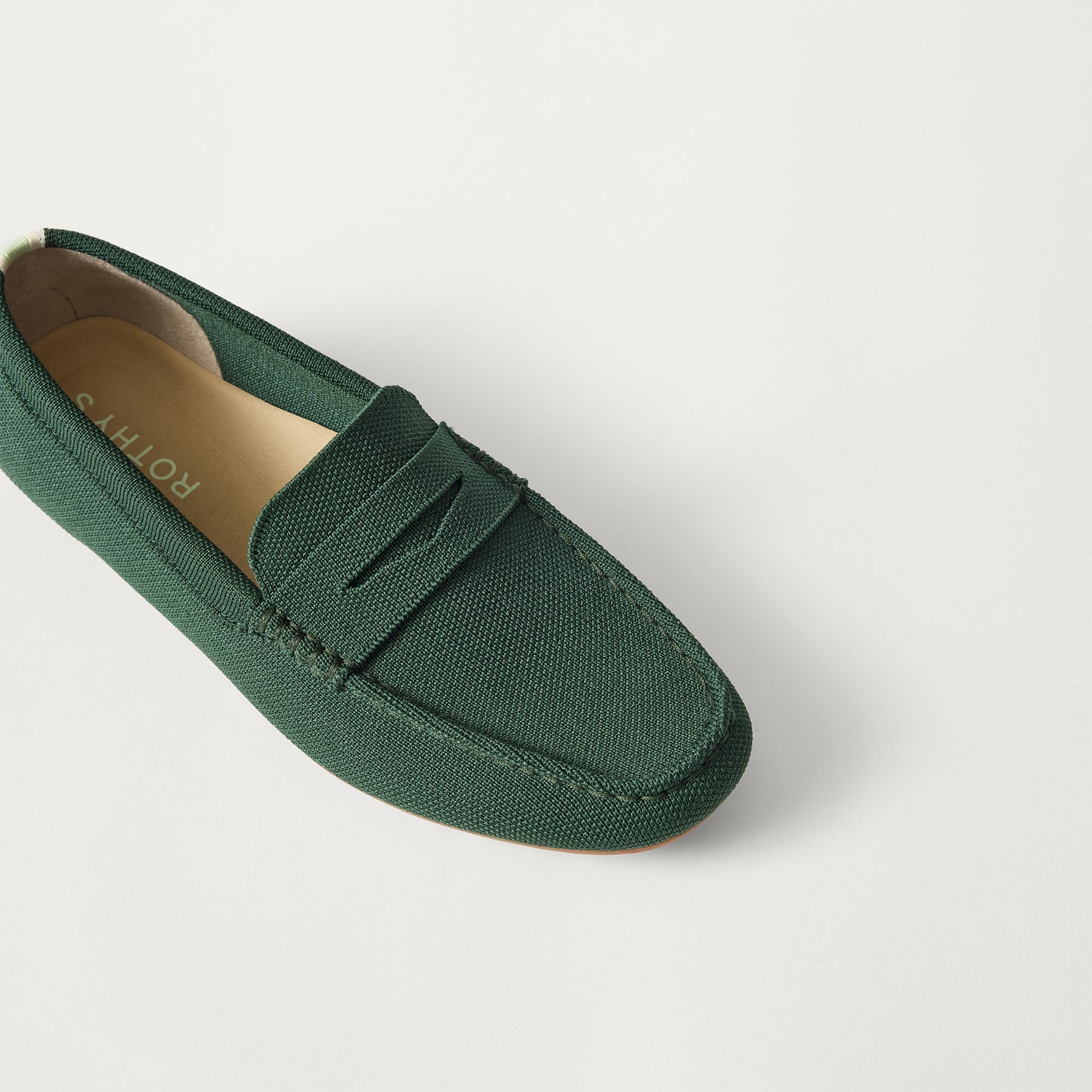 Rothy's The Men's Driver mocassino uomo Dark Green knit