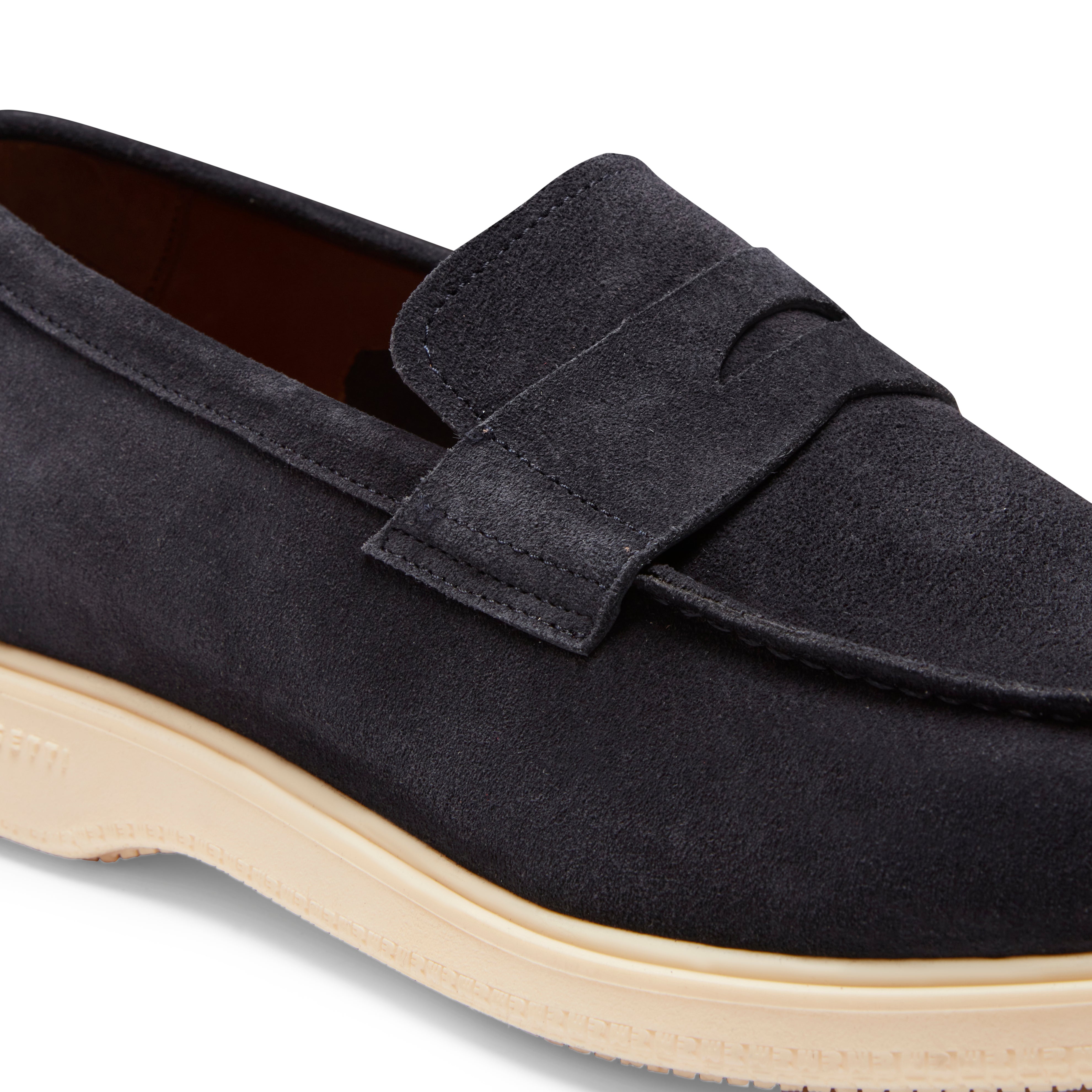 F.lli Rossetti 47430 Mocassino Uomo Marine Scamosciato Leggero