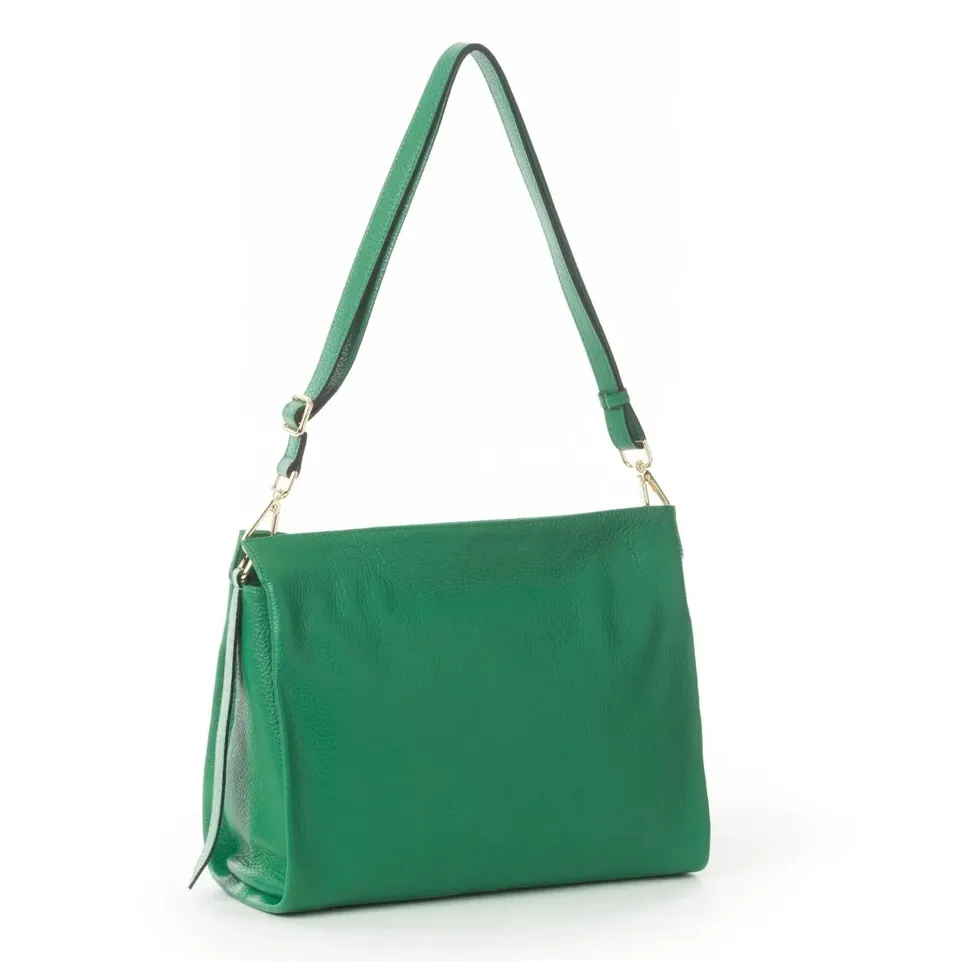 Sandro Barbera C17 Emerald borsa verde smeraldo pelle