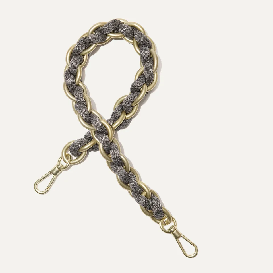 Rothy's The Shoulder Strap tracolla Golden Silver Chain