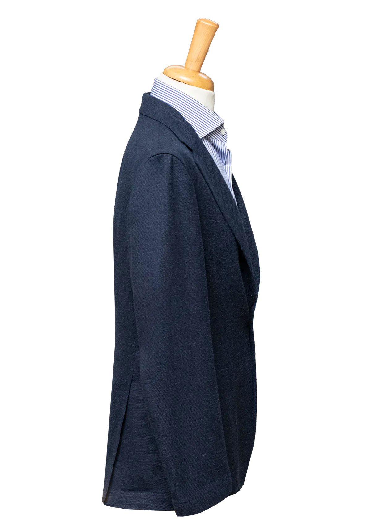 Stefano Bemer SV4500 Giacca Overshirt Blu Seta Lana 50