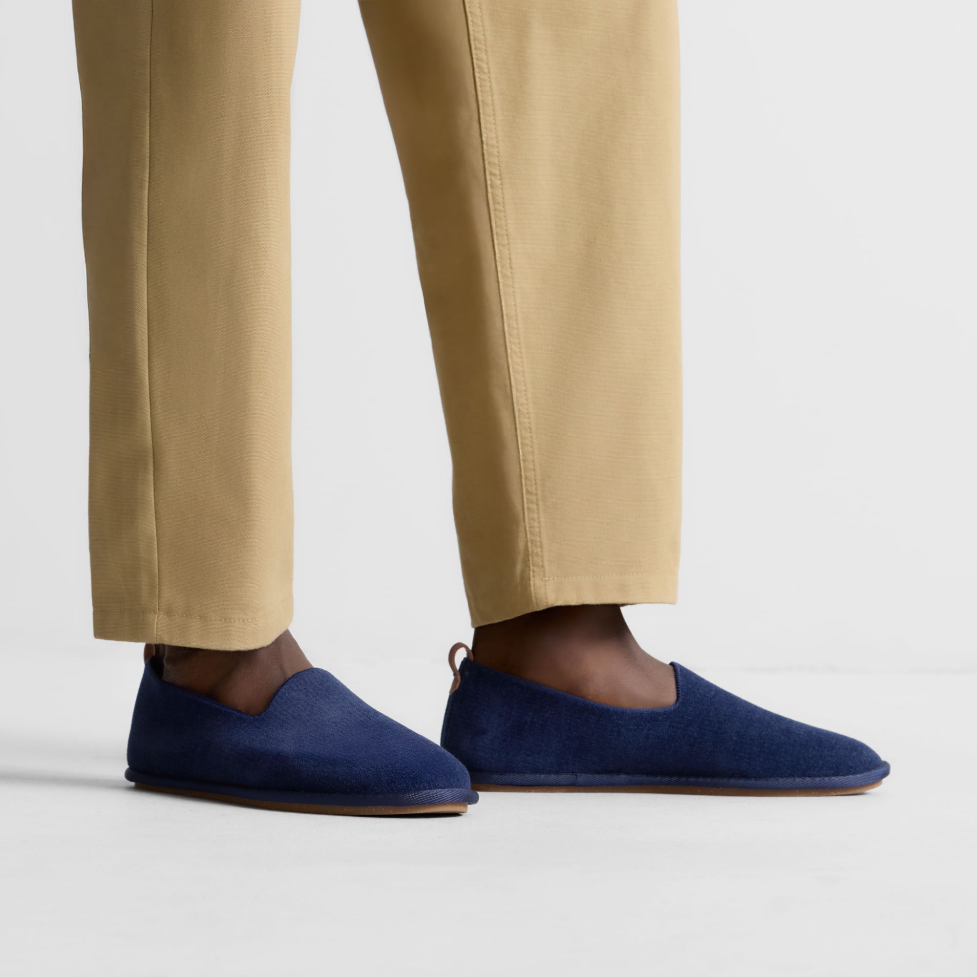 Rothy's The Men's Cruiser Loafer mocassini Deep Navy velluto