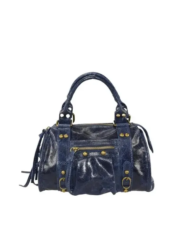 Sandro Barbera & Figli BABA29832 borsa a mano pelle blu