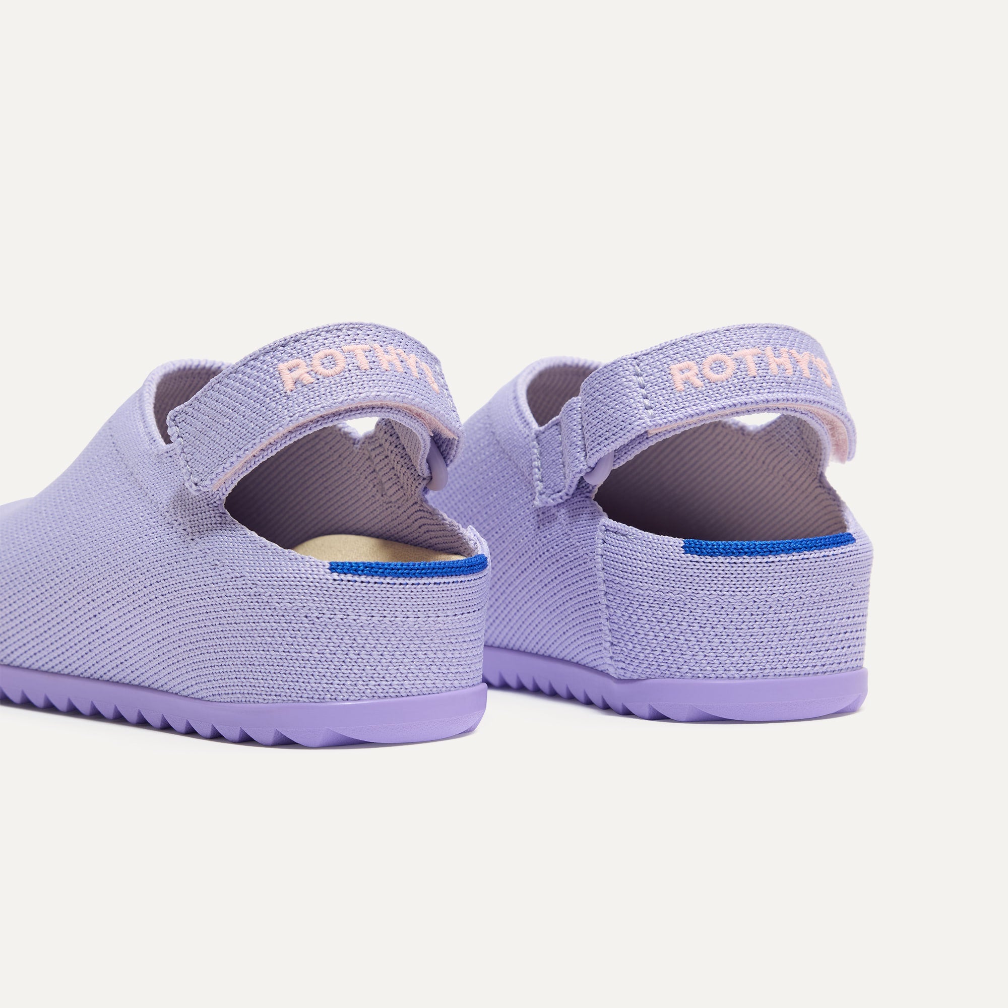 Rothy's The Kids Clog zoccoli bimba lilla orchid antiscivolo