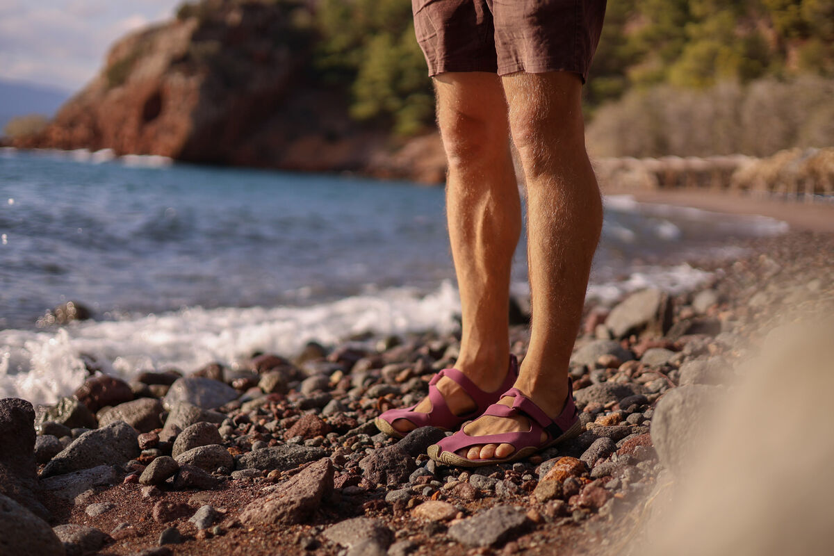 Wildling Shoes Feder Pflaume sandali adulti viola leggeri