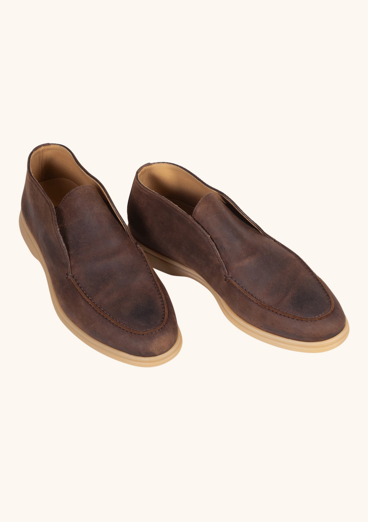 Stefano Bemer Boots 7990 stivali tabacco pelle kudu walk