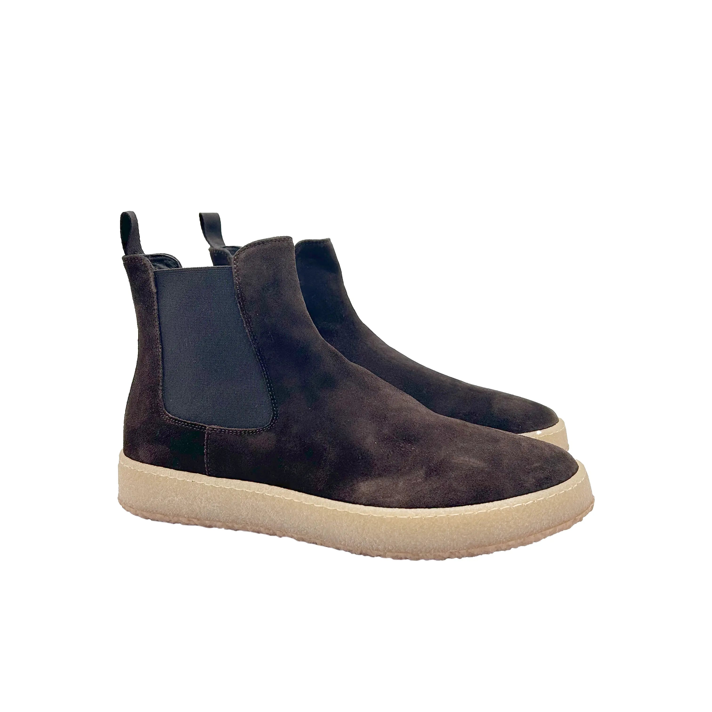 Sandro Barbera & Figli Losna Chelsea Boots Moro Camoscio
