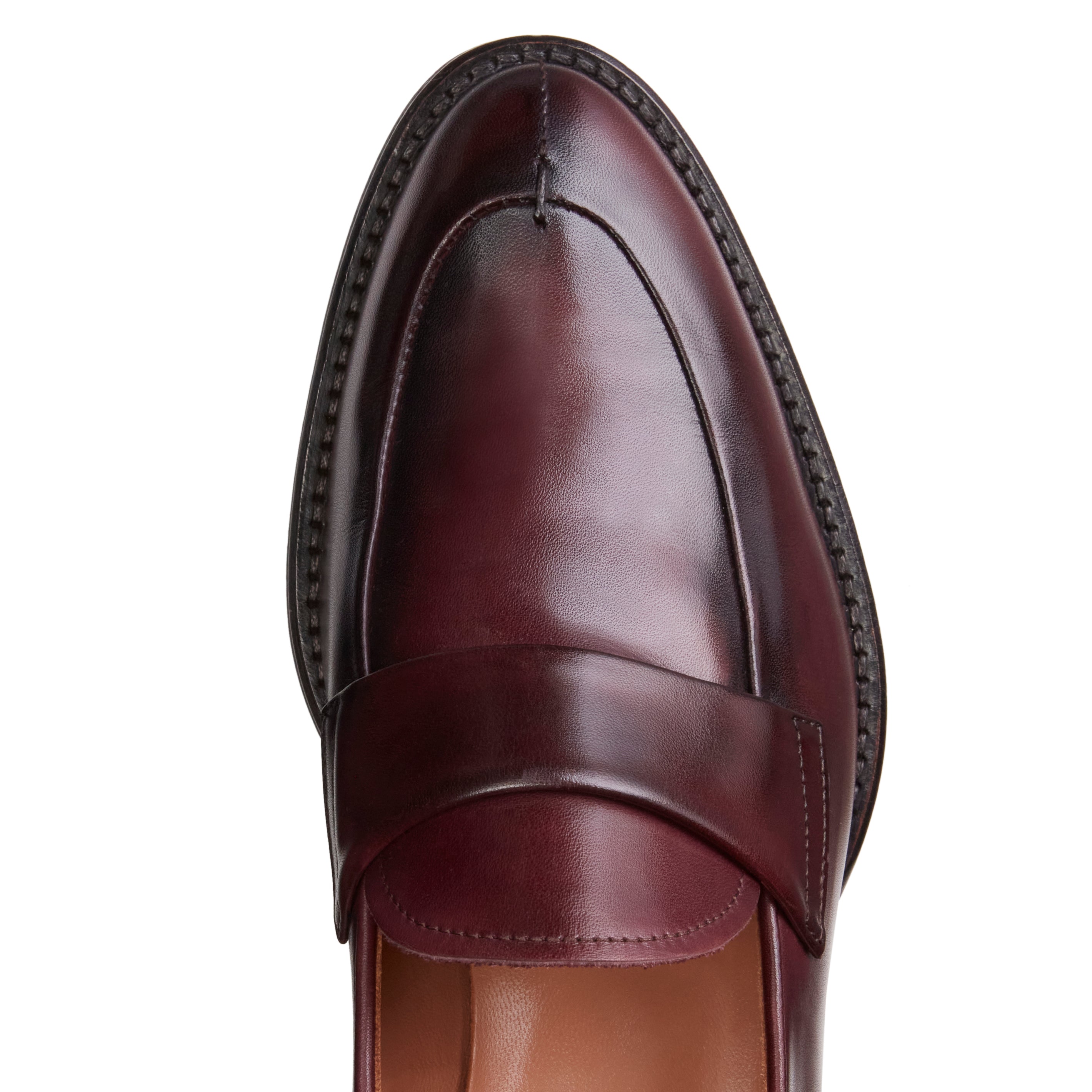 F.lli Rossetti 68308 Mocassino Donna Granata Pelle Cuoio