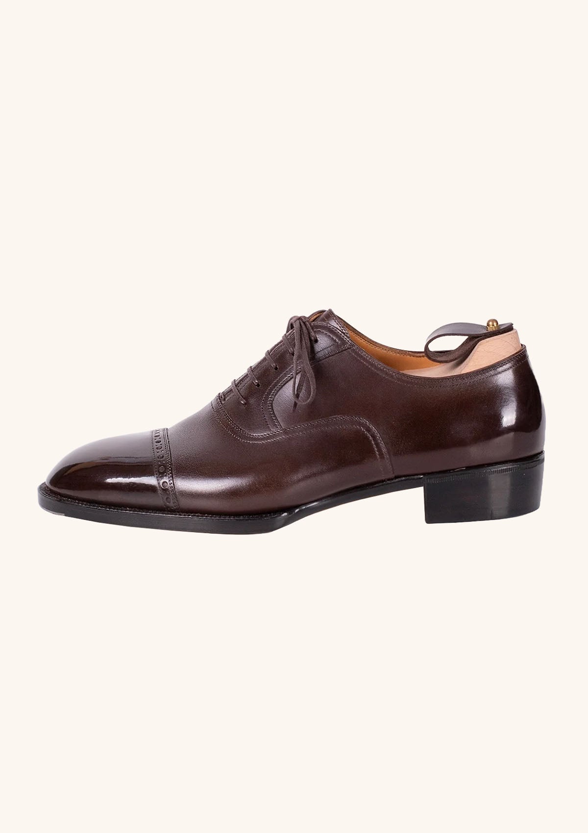 Stefano Bemer Oxfords T6452 scarpe pelle marrone