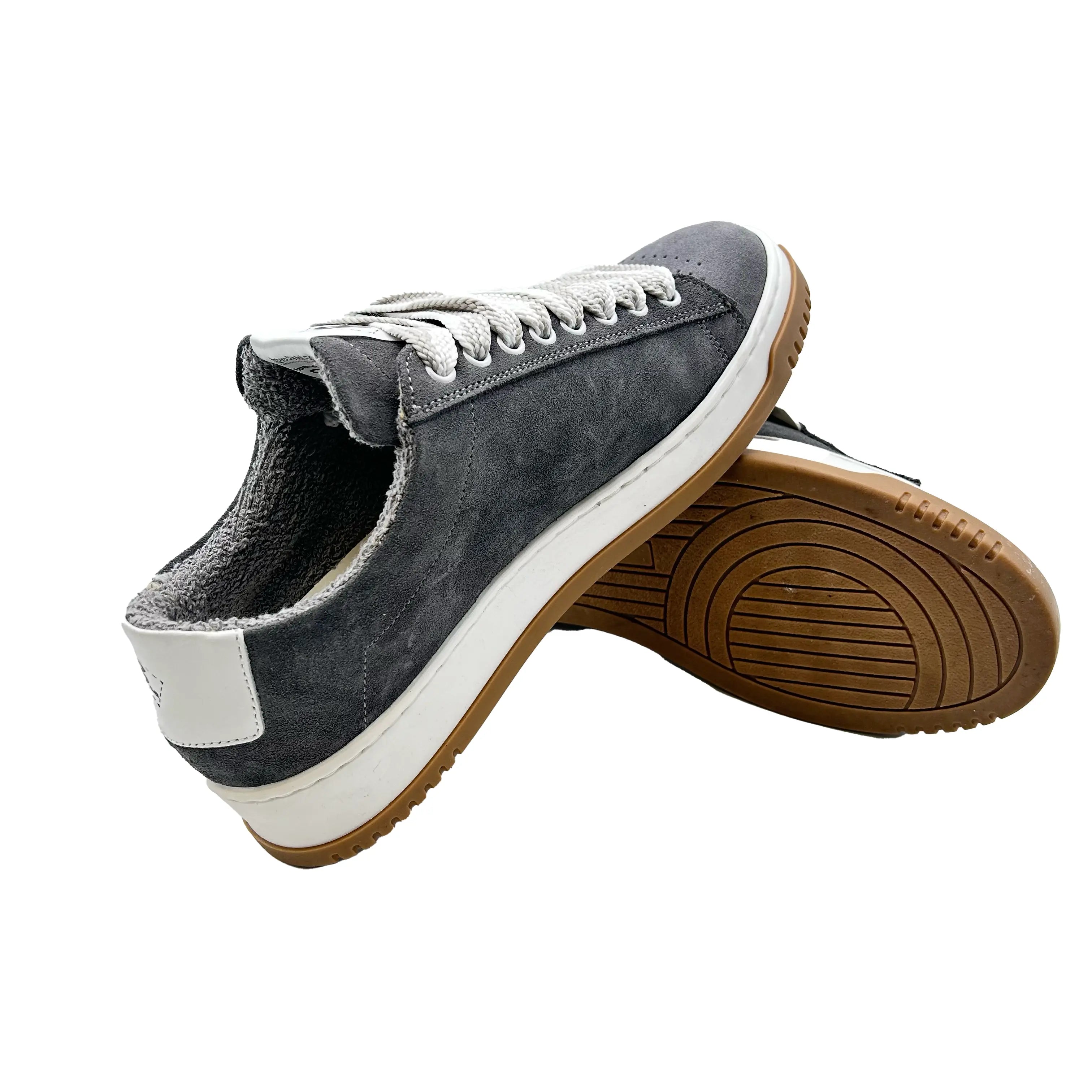 Sandro Barbera & Figli B68 Baggy sneaker pelle grigio EU 40