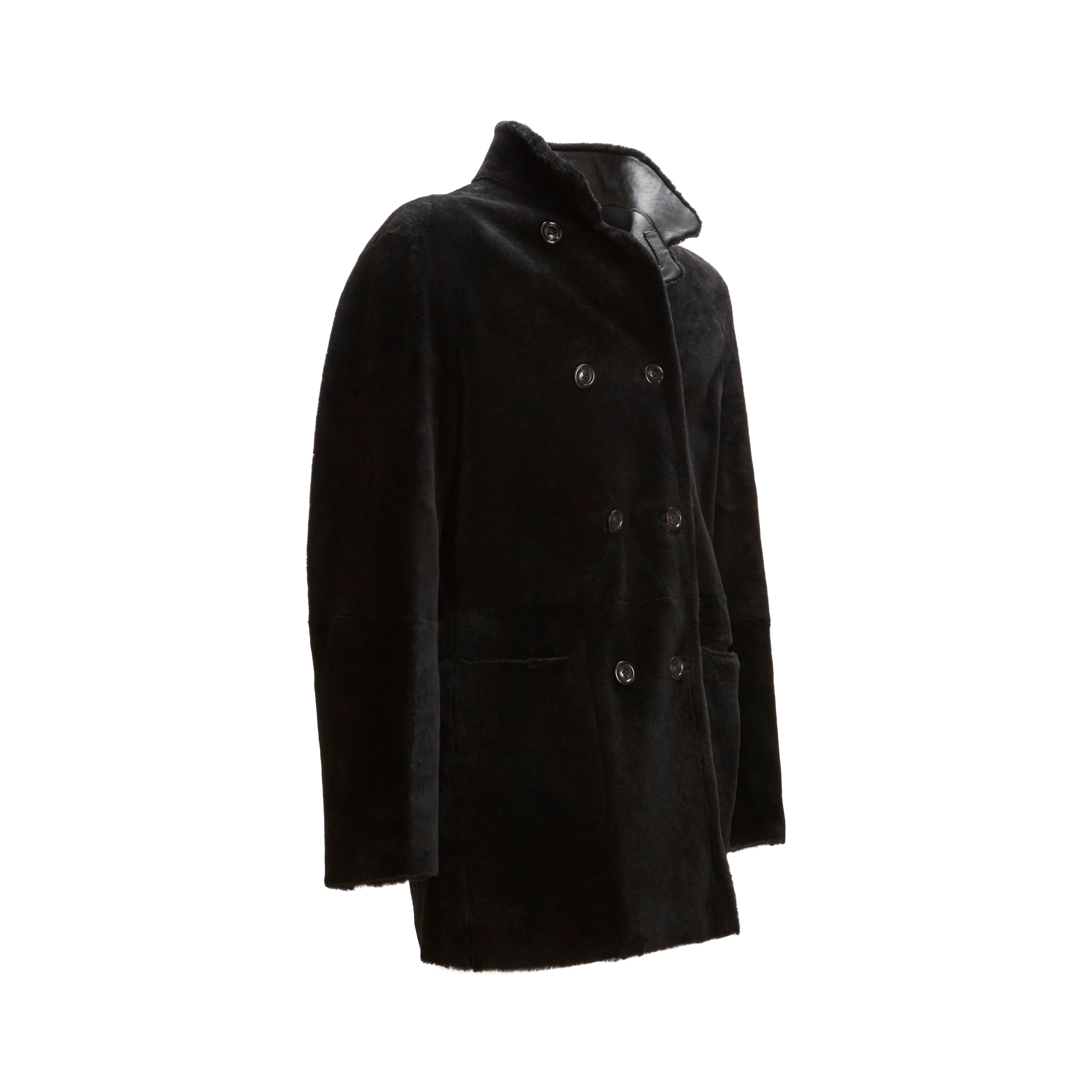 F.lli Rossetti Outerwear Man 99810 Cappotto Nero Reversibile