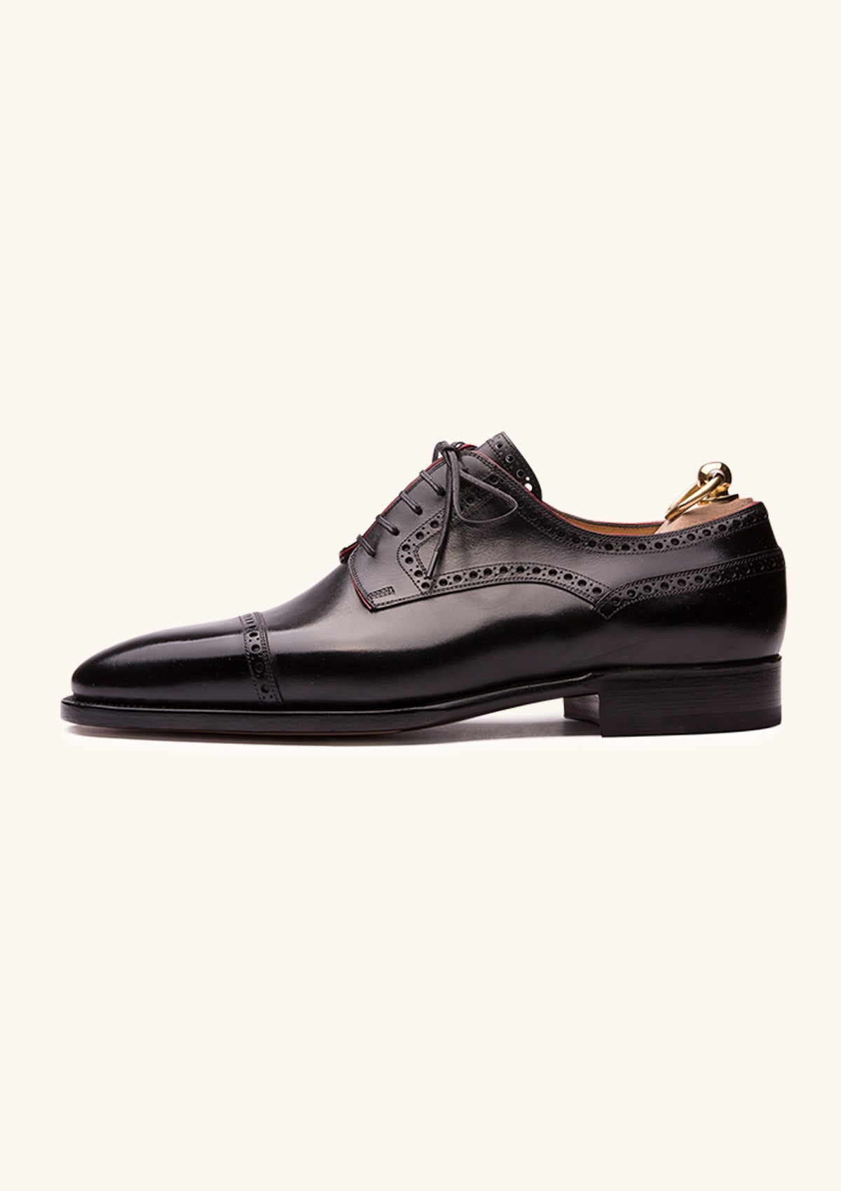 Stefano Bemer Derbies C5320 derby pelle nera 5 occhielli