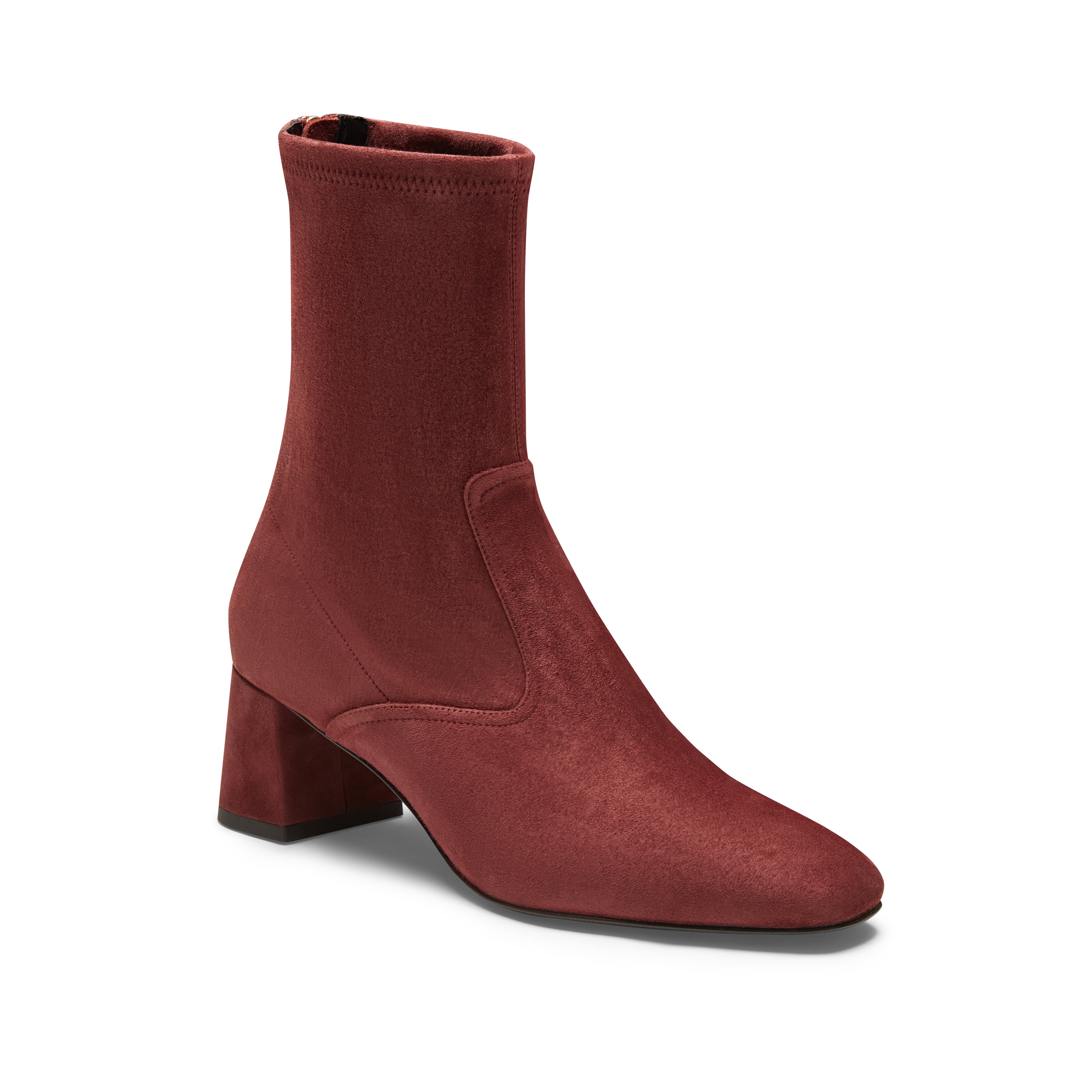 F.lli Rossetti Stivaletto 68326 bordeaux suede donna tacco 50