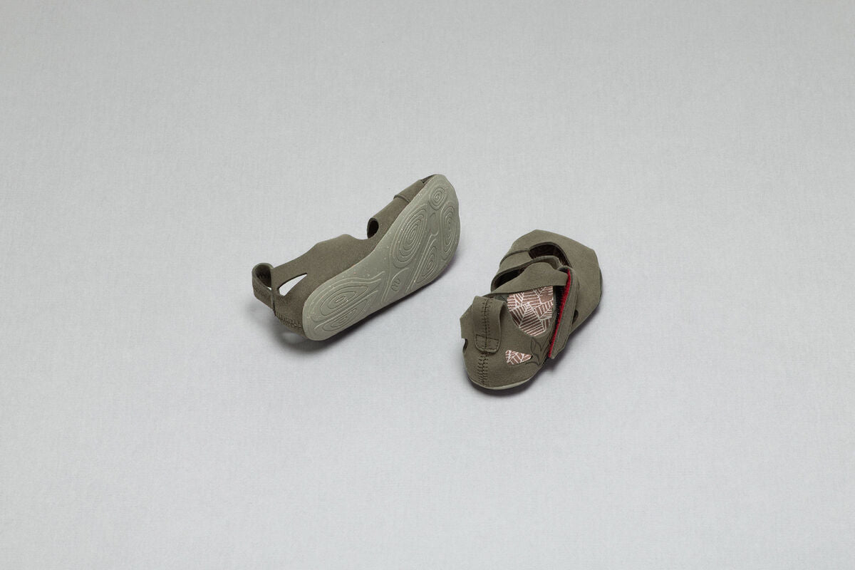 Wildling Shoes Feder Wald sandalo bimbo verde leggero