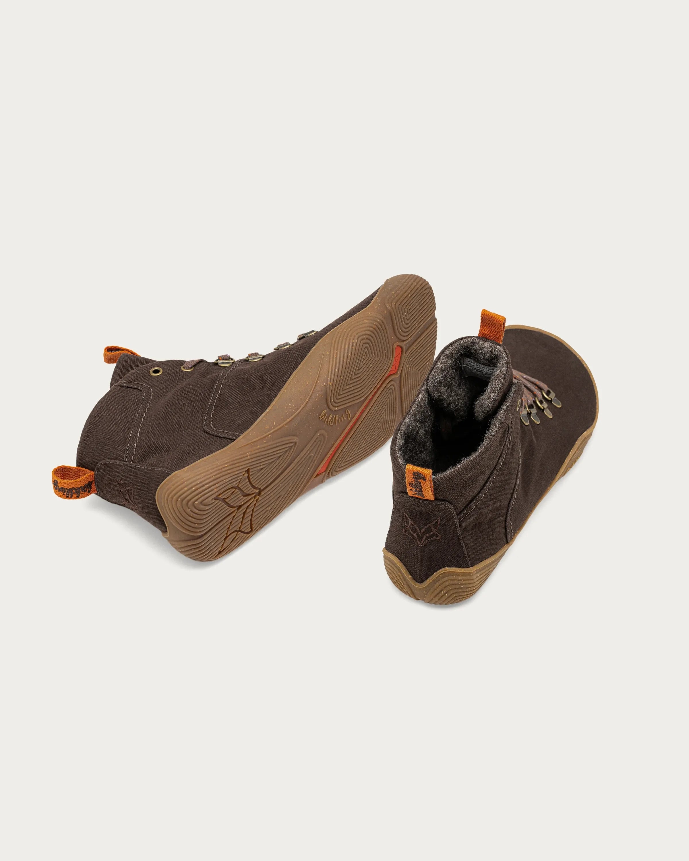 Wildling Shoes Tejo Chocolate scarpe alte marrone membrana