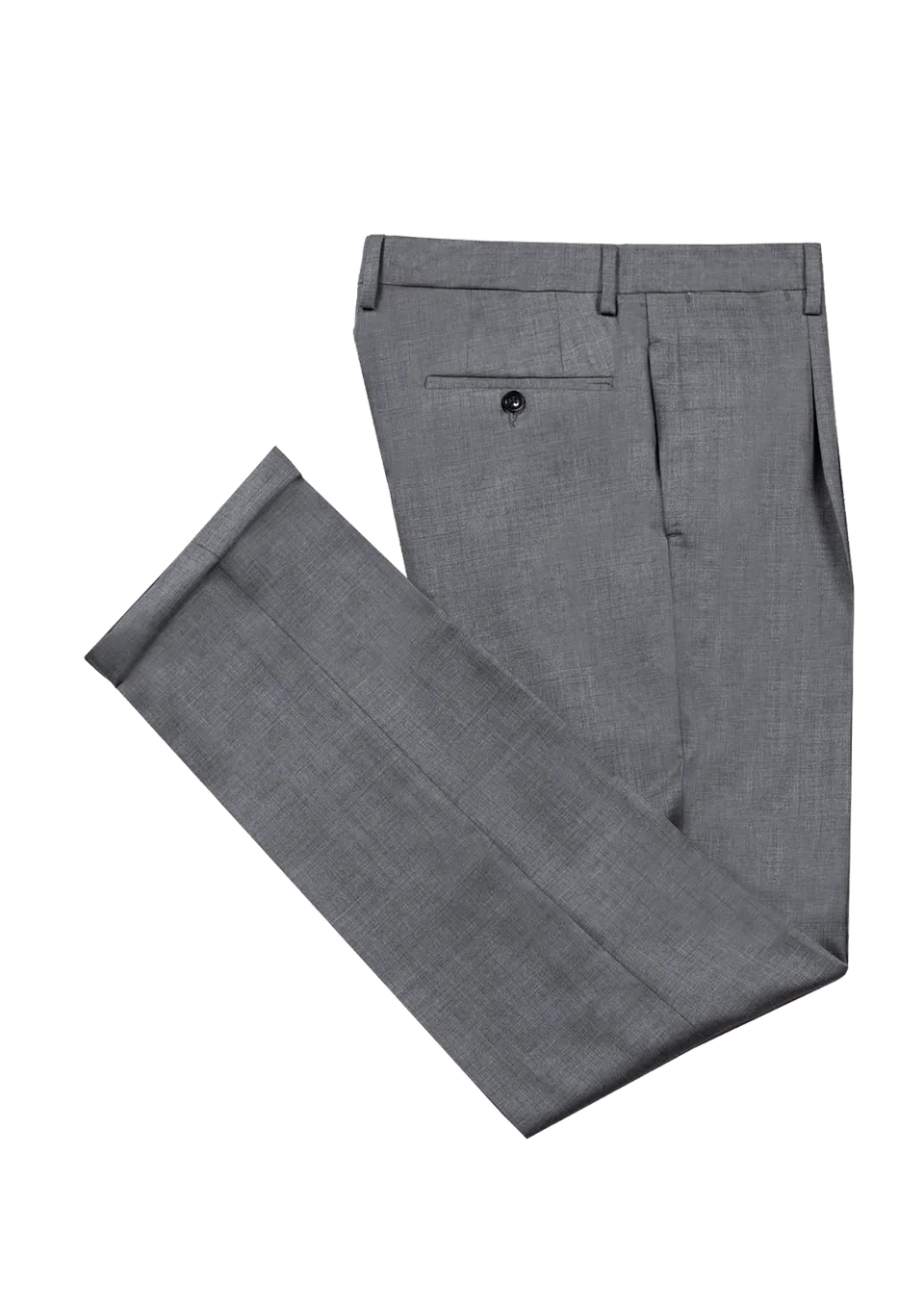 Stefano Bemer Trousers SV3053 pantaloni lana grigio medio
