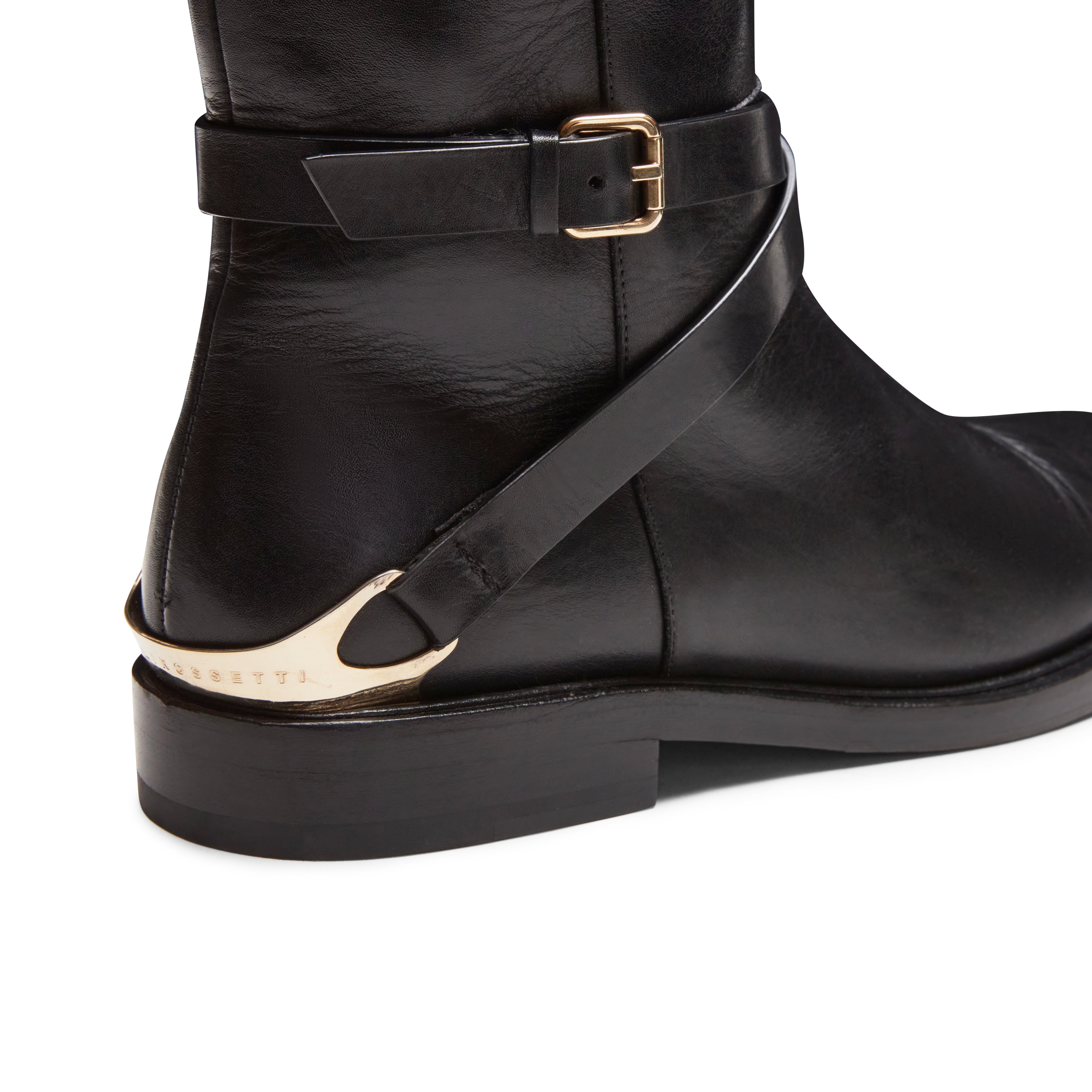 F.lli Rossetti Magenta stivale donna pelle nero