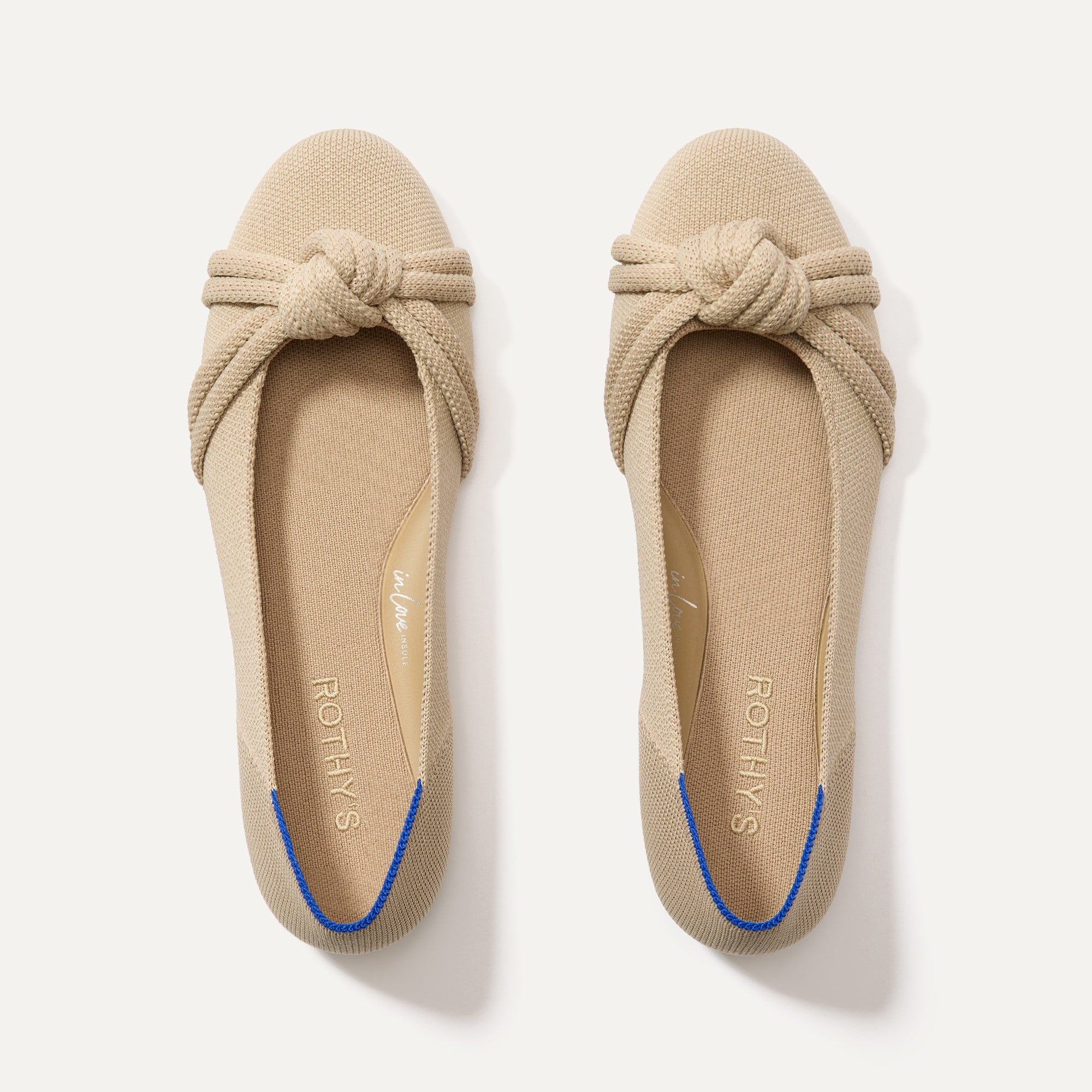 Rothy's The Knot Ballet Flat ballerine nere nodo comode