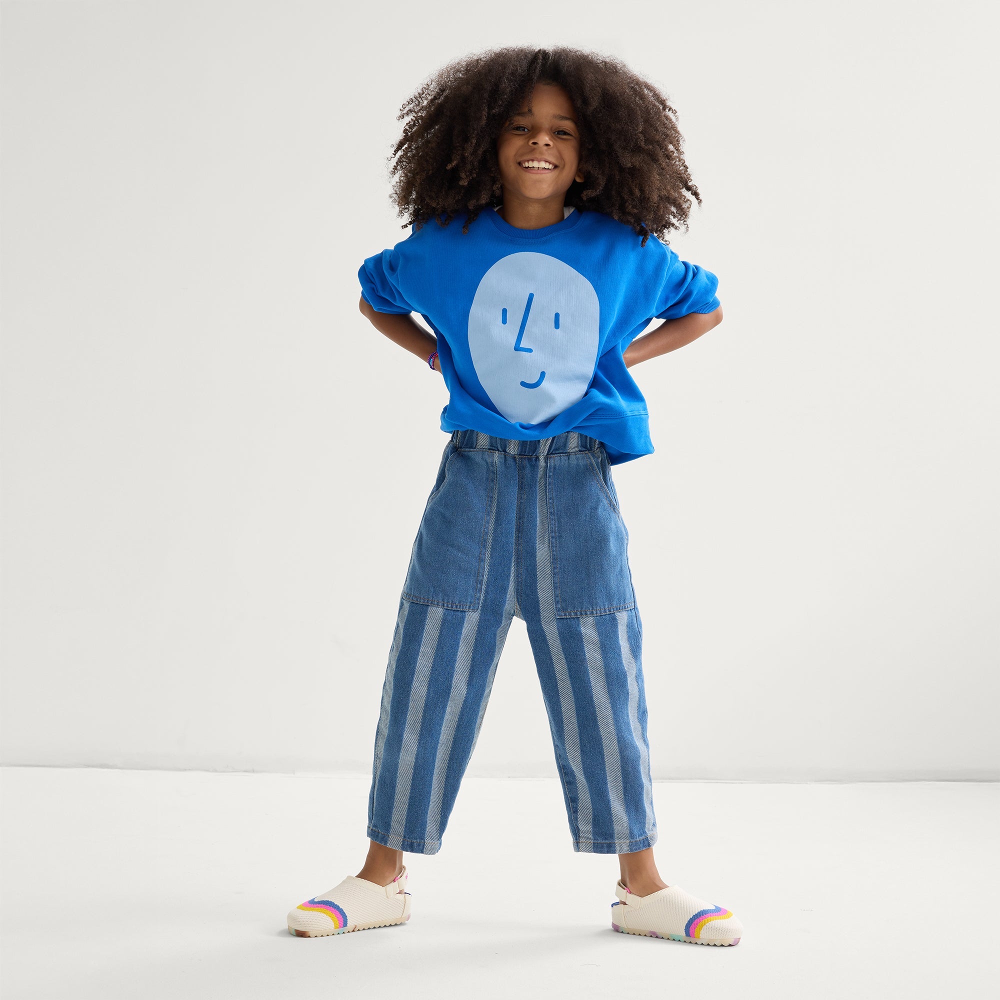 Rothy's The Kids Clog zoccoli bimbo Retro Wave onde