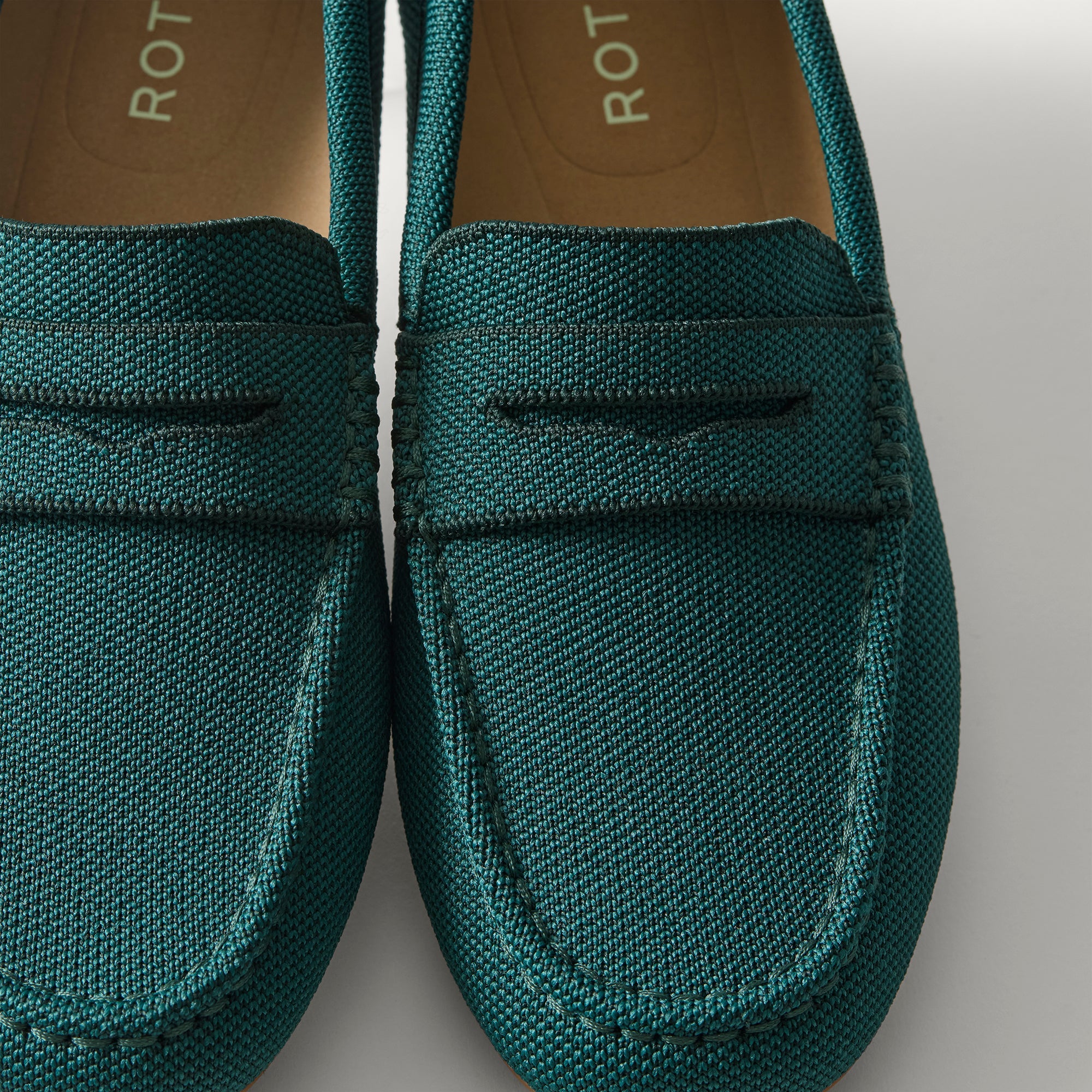 Rothy's The Daily Driver mocassini donna Deepwater verde scuro