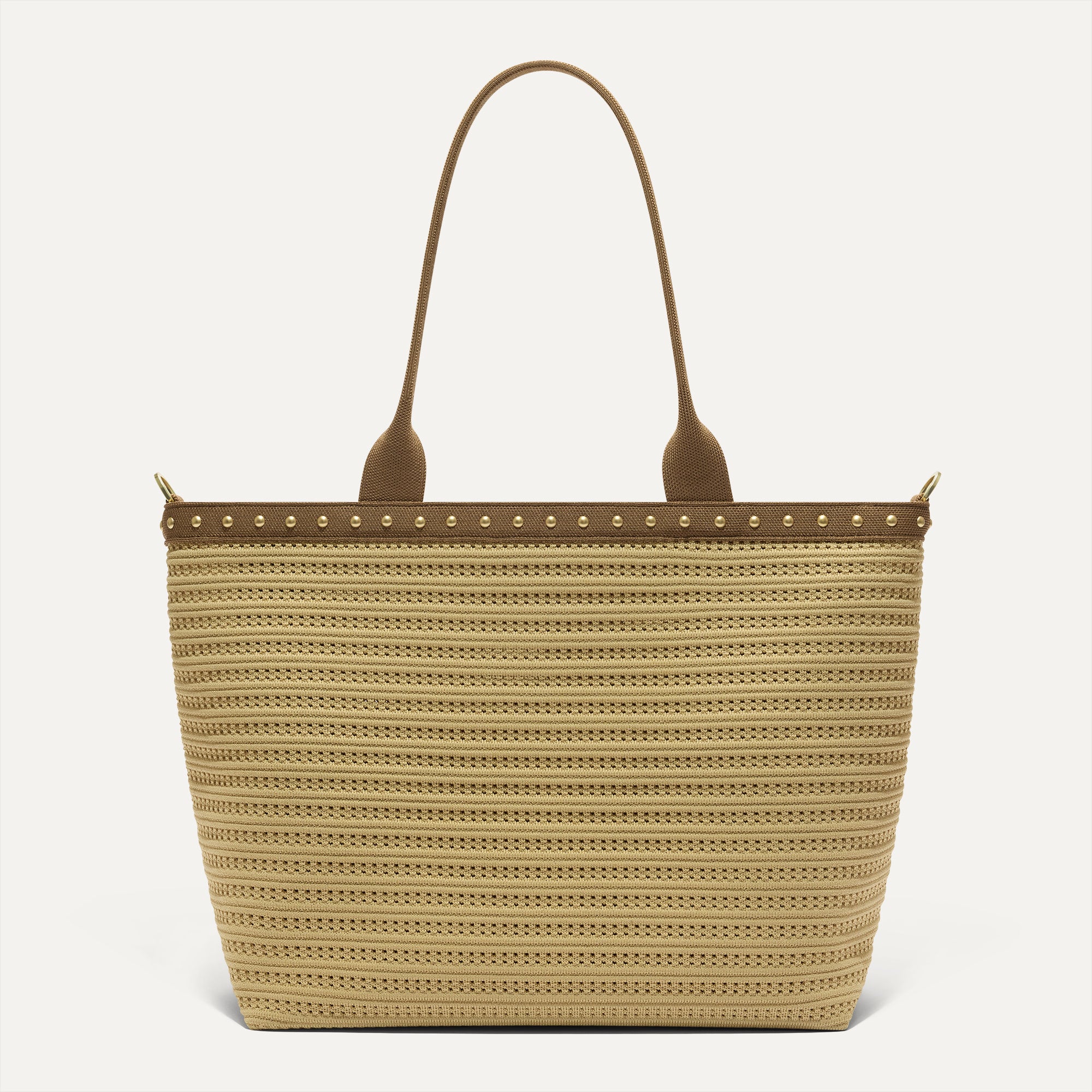 Rothy's The Lightweight Zip Tote borsa Cannella ReVelvet