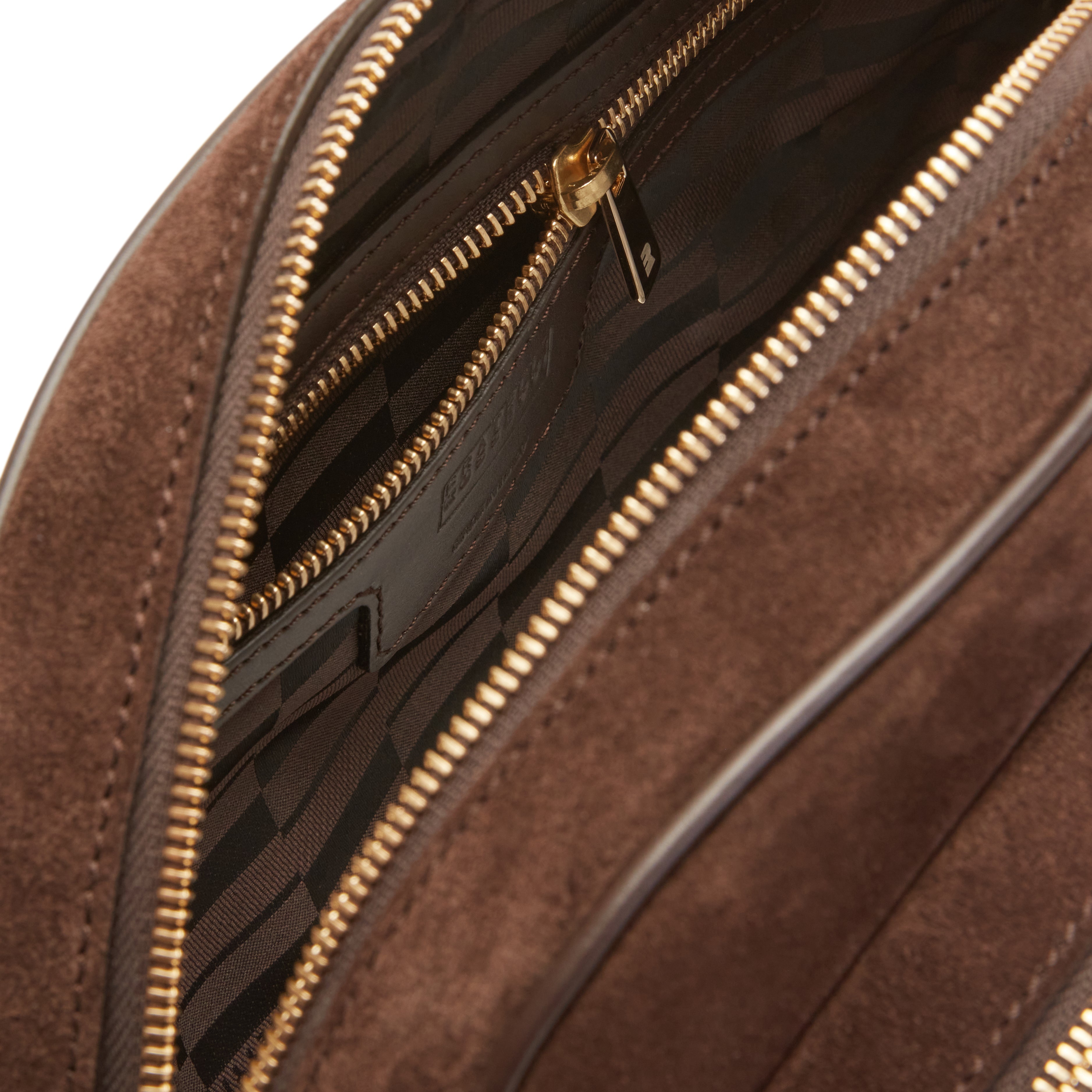 F.lli Rossetti Brera 84849 Borsa Tracolla Cacao Suede