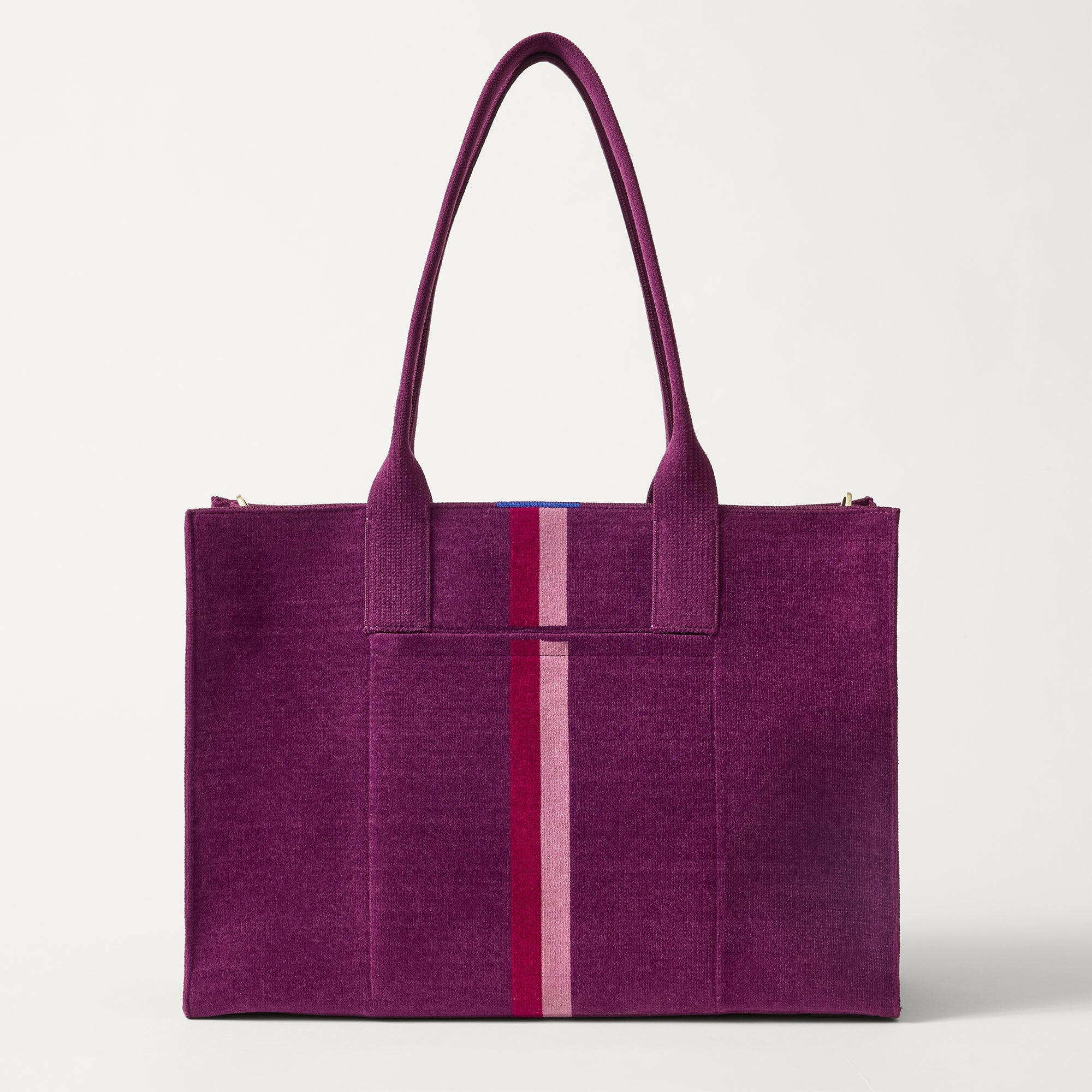 Rothy's Classic Tote tote bag ReVelvet Orchid viola