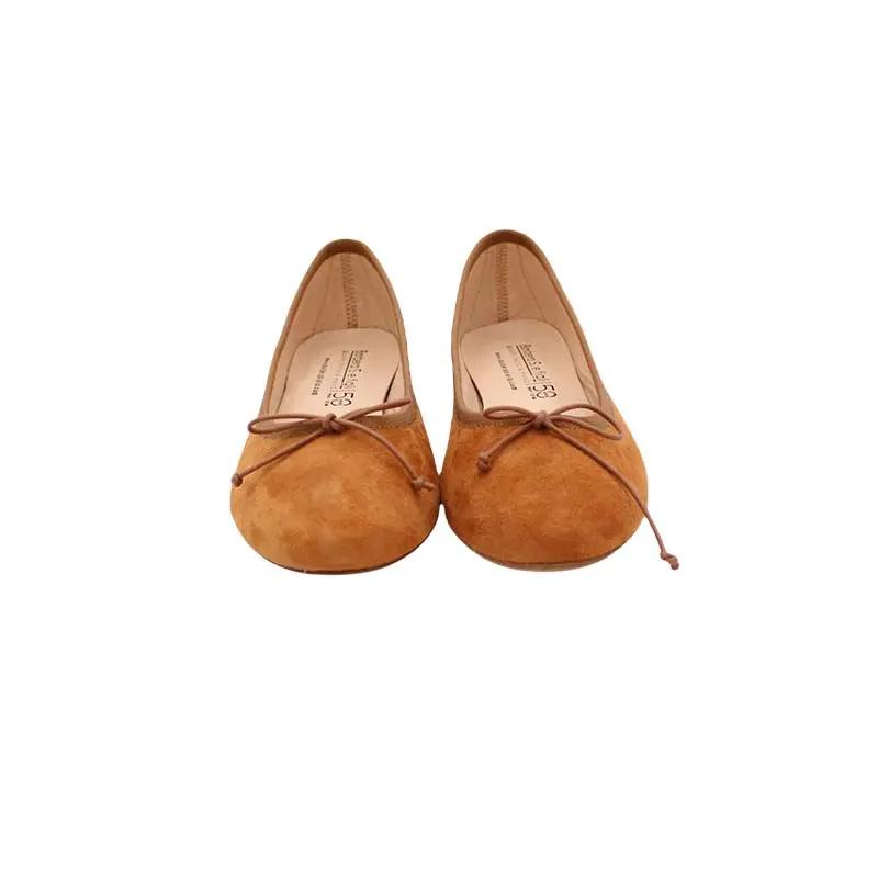 Sandro Barbera Stringate Donna 68700 ballerine bruciato pelle