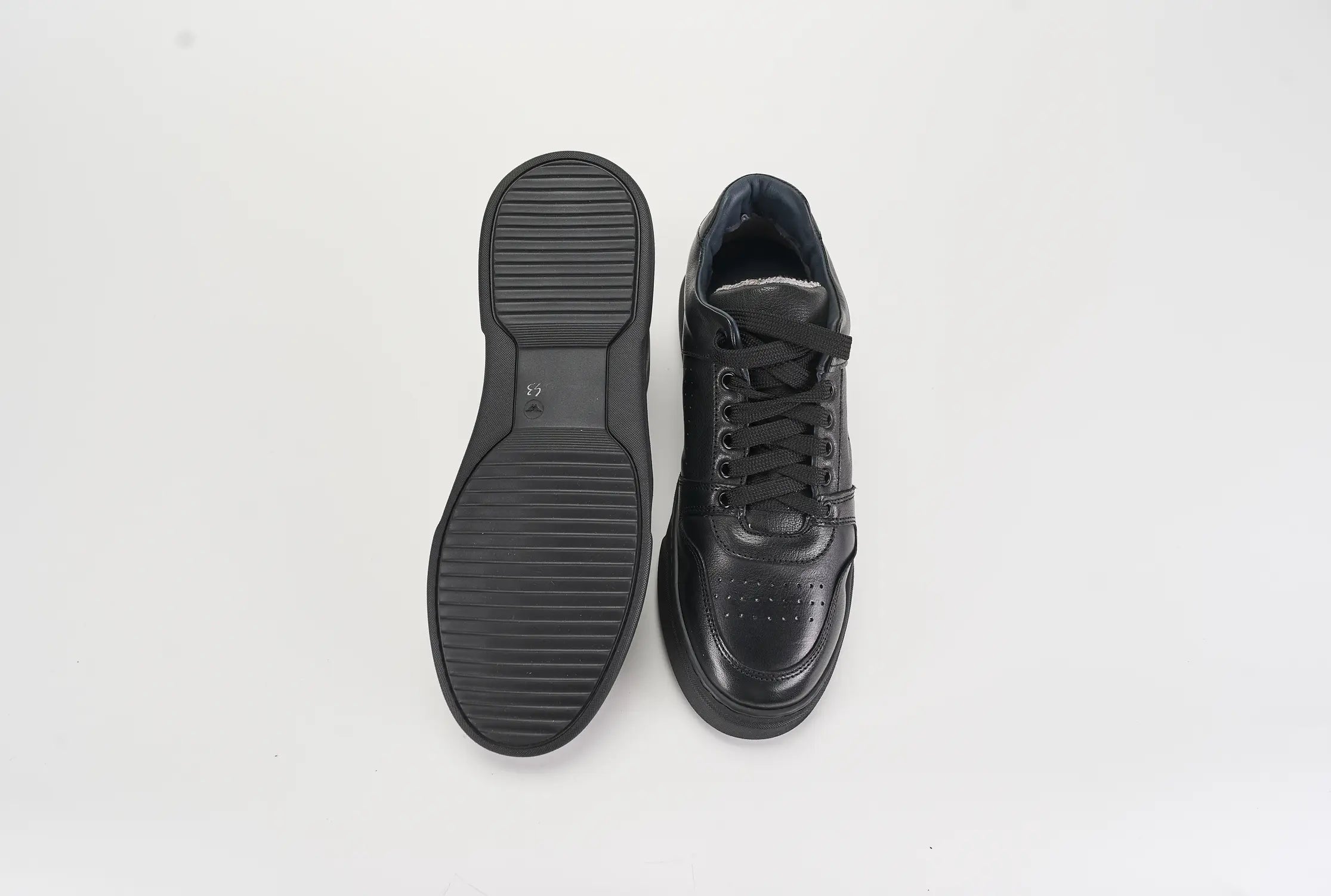 Sandro Barbera B68 Materia sneaker nero pelle leggera