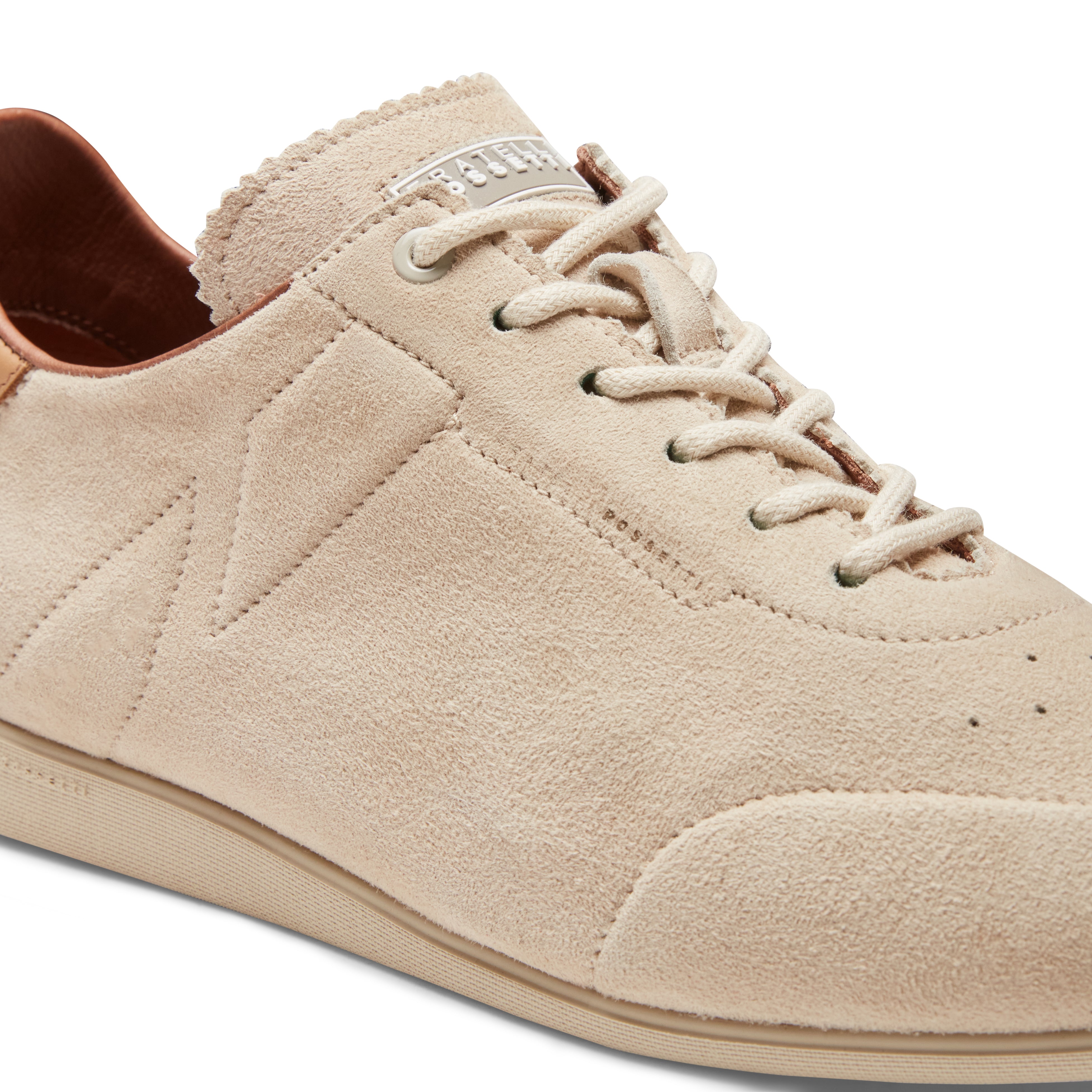 F.lli Rossetti Kyoto 47409 Sneaker Uomo Sabbia Suede Microforata