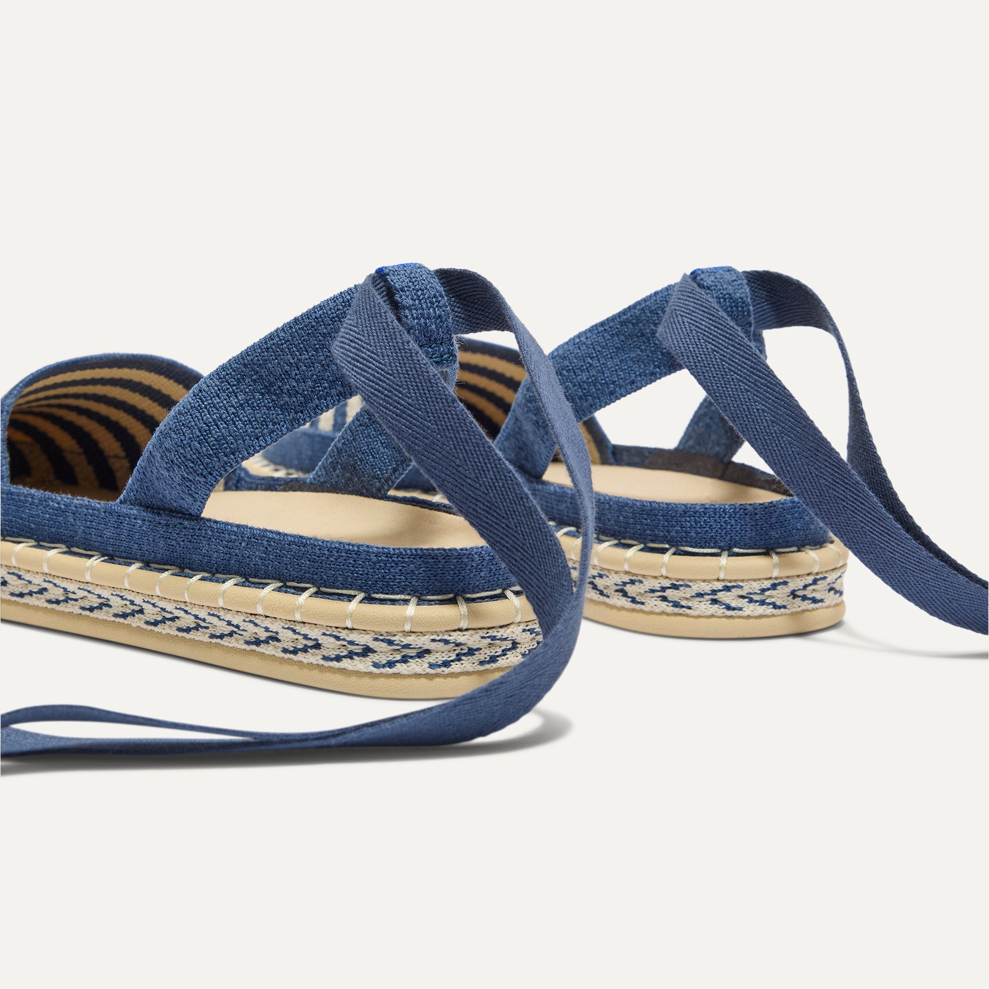 Rothy's The D'Orsay Espadrille ballerine donna Deep Sea Stripe