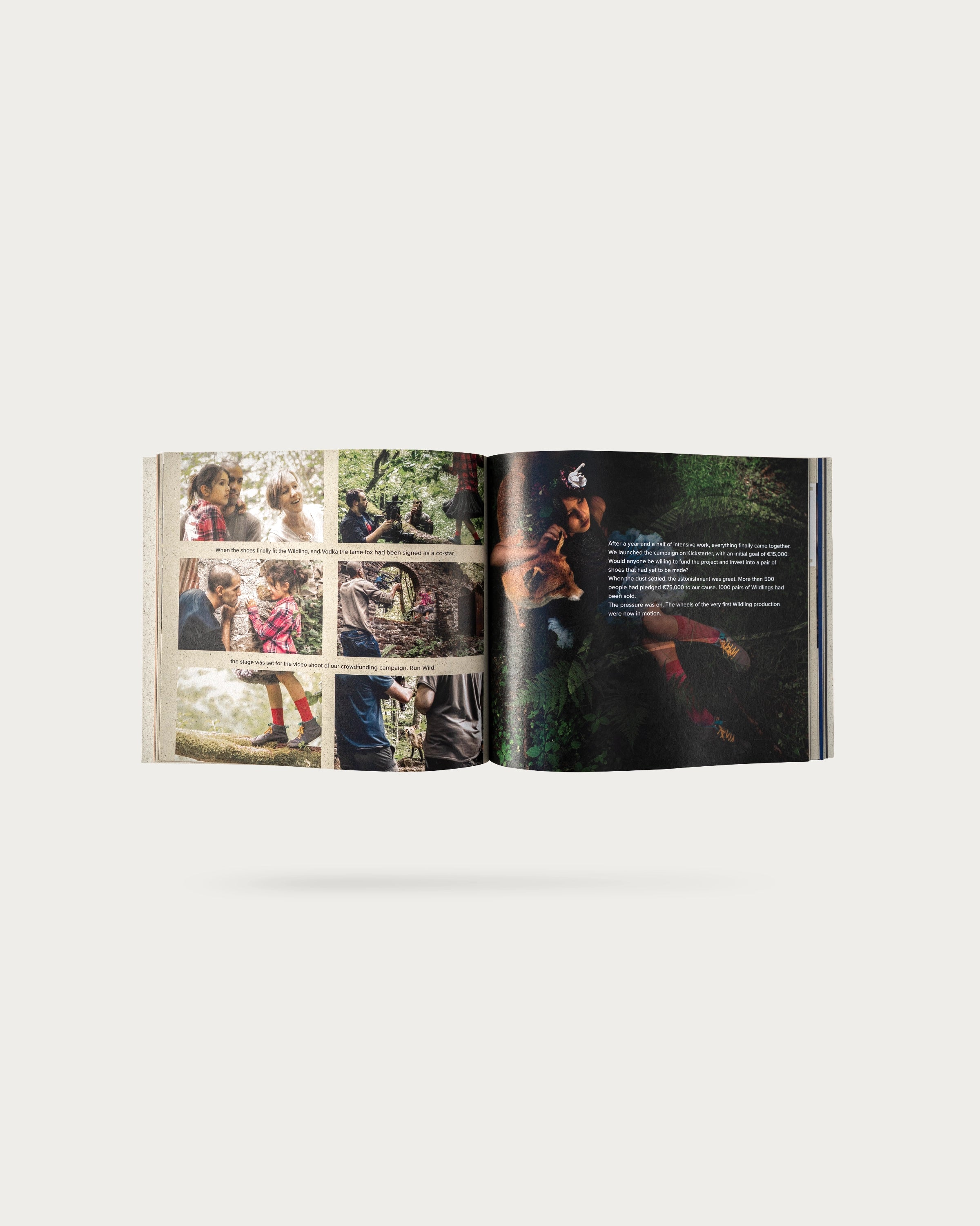 Wildling 10 Years libro inglese 60 pagine erba