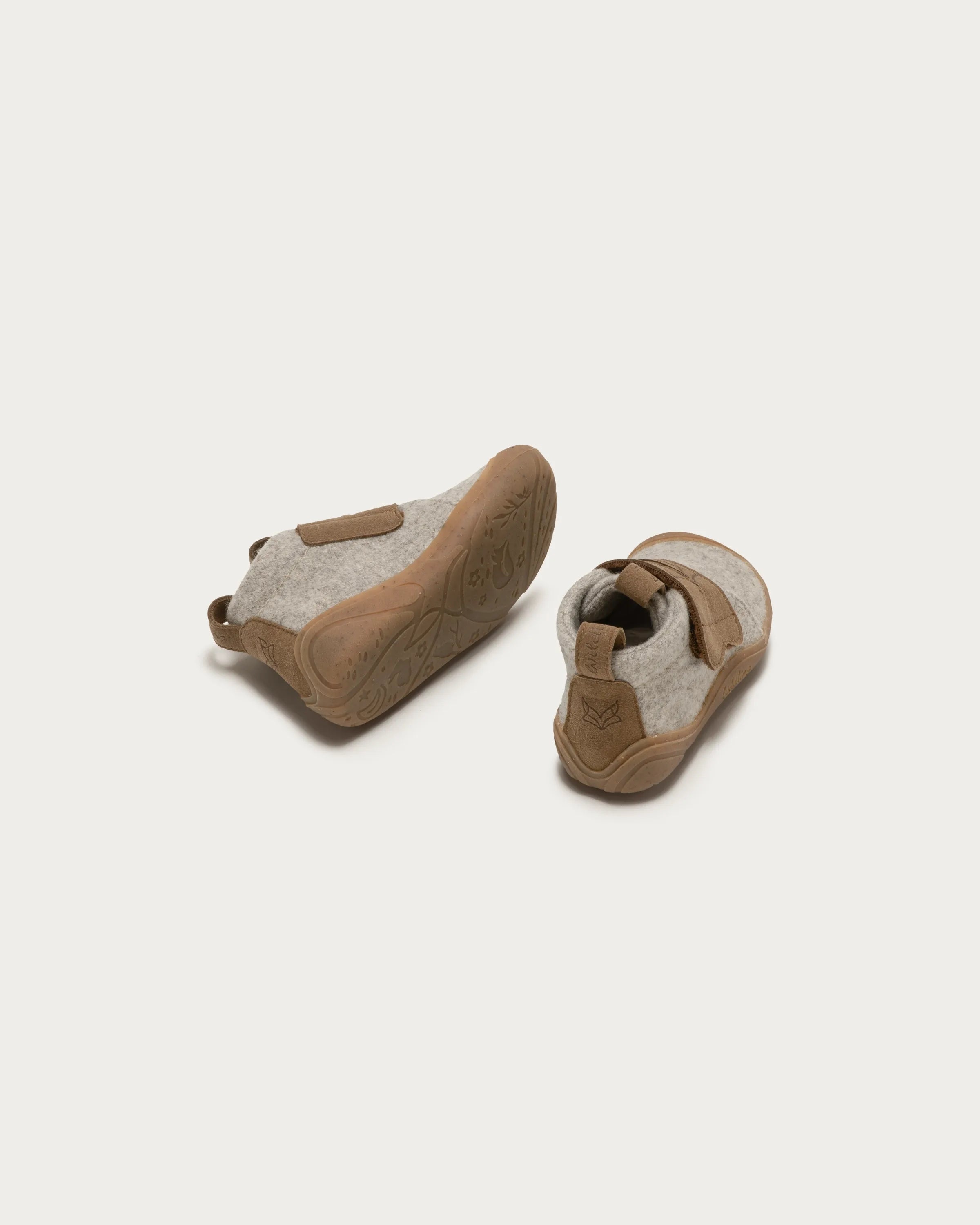 Wildling Shoes Ullig sand scarpette bimbo lana strappo