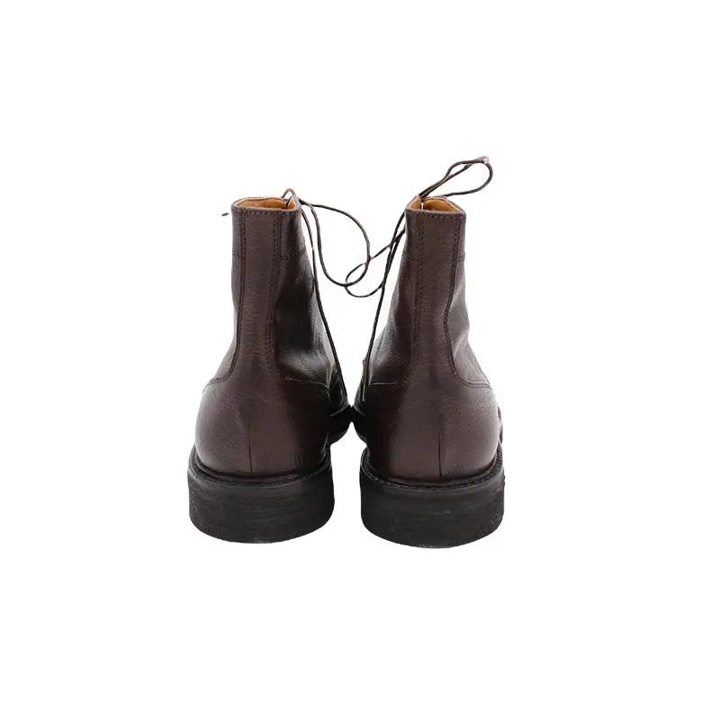 Sandro Barbera 629 Testa di Moro chelsea boots uomo pelle