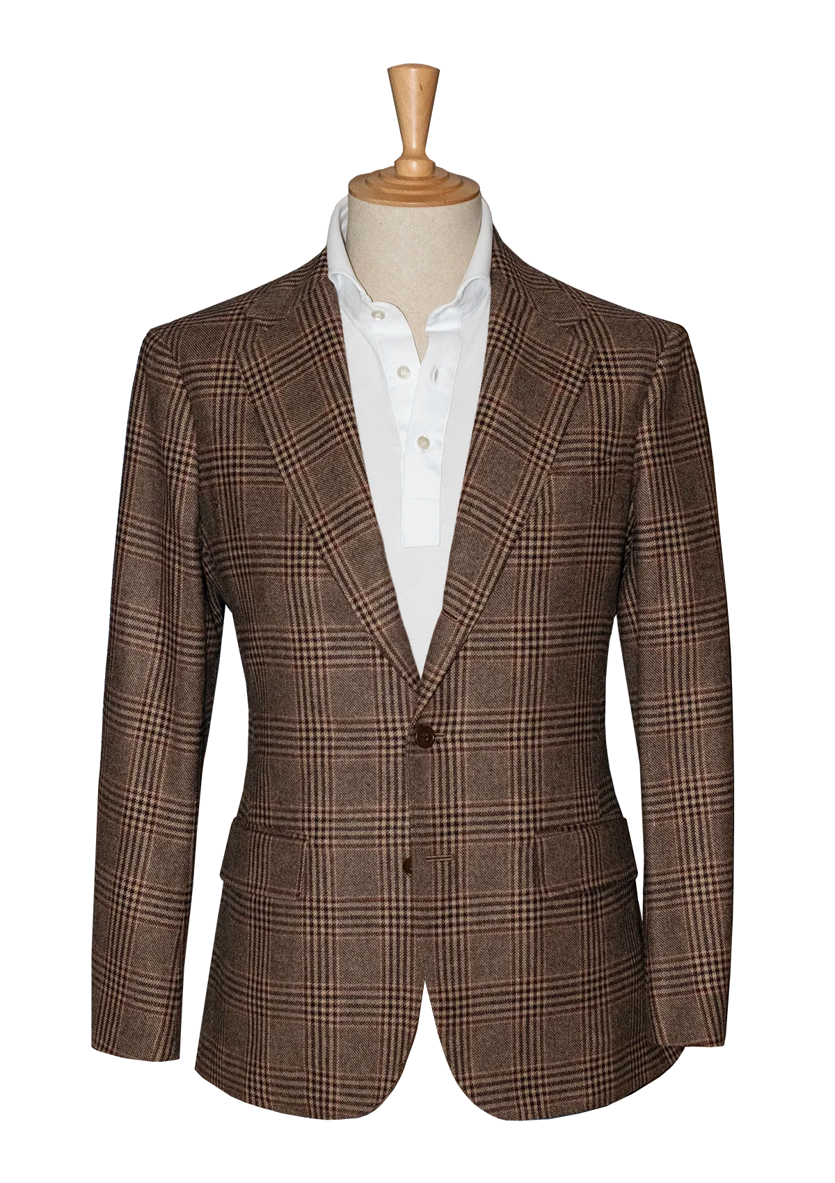 Stefano Bemer Blazers giacca lana marrone taglia 50