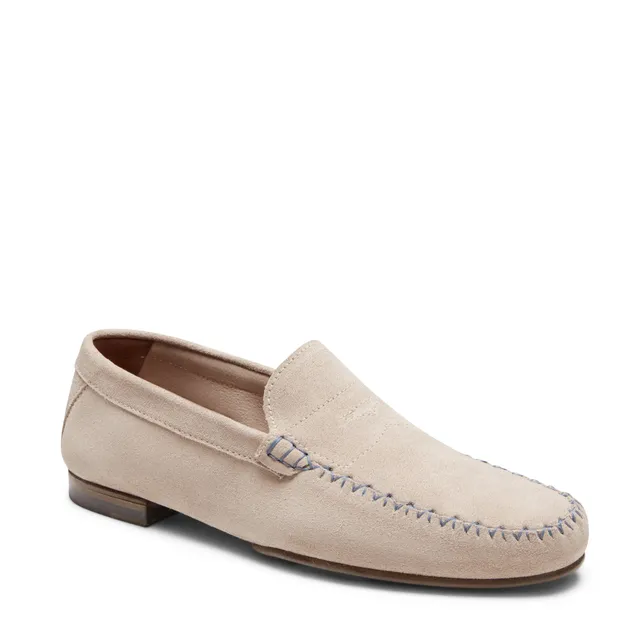 F.lli Rossetti 13360 mocassino uomo tortora in suede