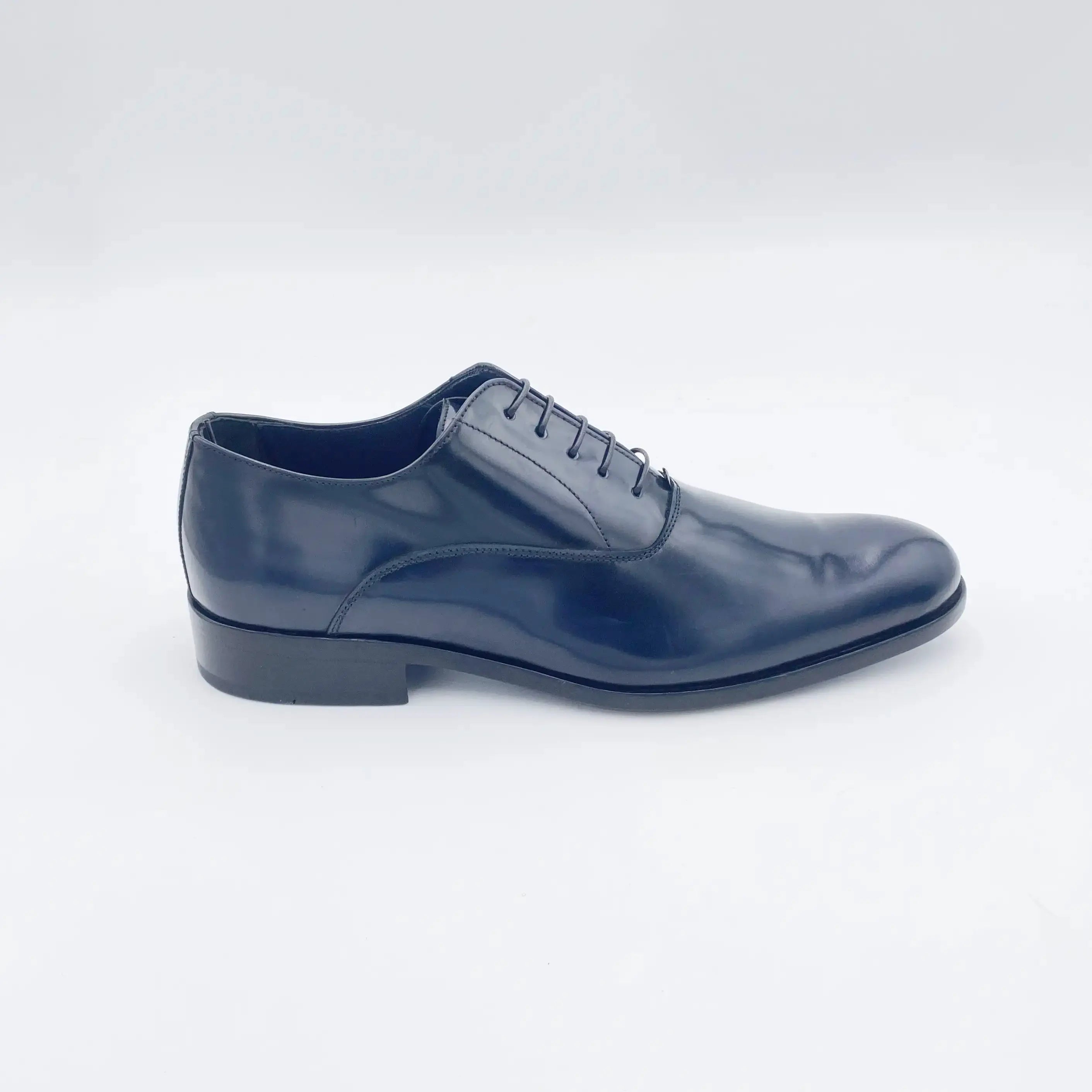 Sandro Barbera 1132 Oxford Liscio Uomo Blu Pelle Cerimonia