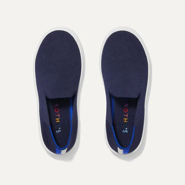 Rothy's The Kids Sneaker scarpe bimbo Deep Navy blu